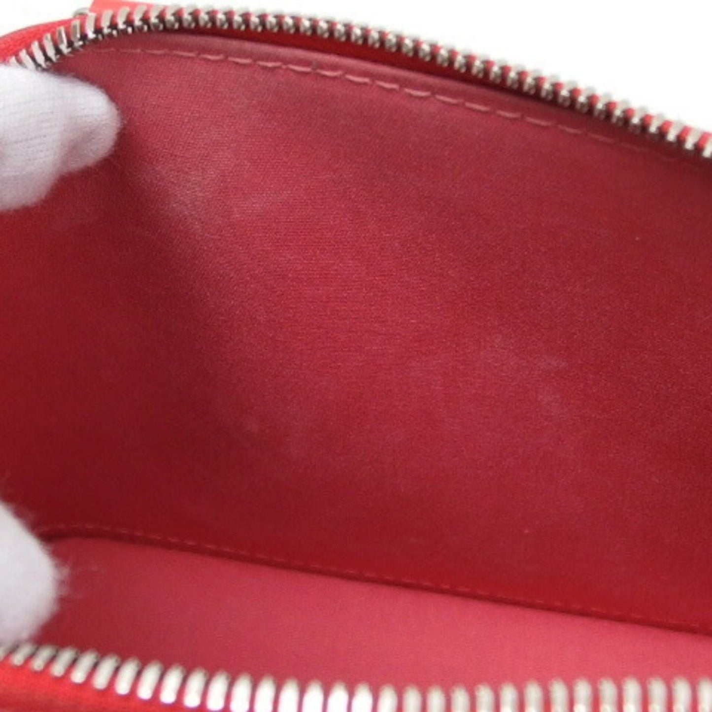 Louis Vuitton Poppy Petal Patent Leather Handbag Shoulder Bag