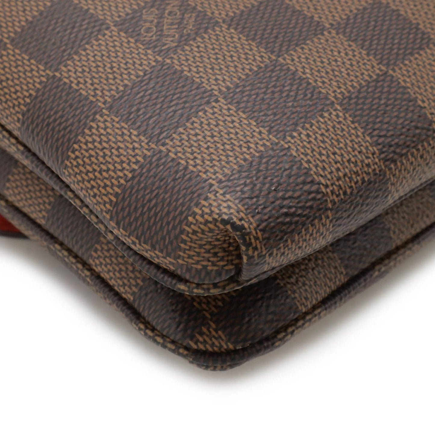 Louis Vuitton Damier Brown Pvc Pochette Shoulder Bag