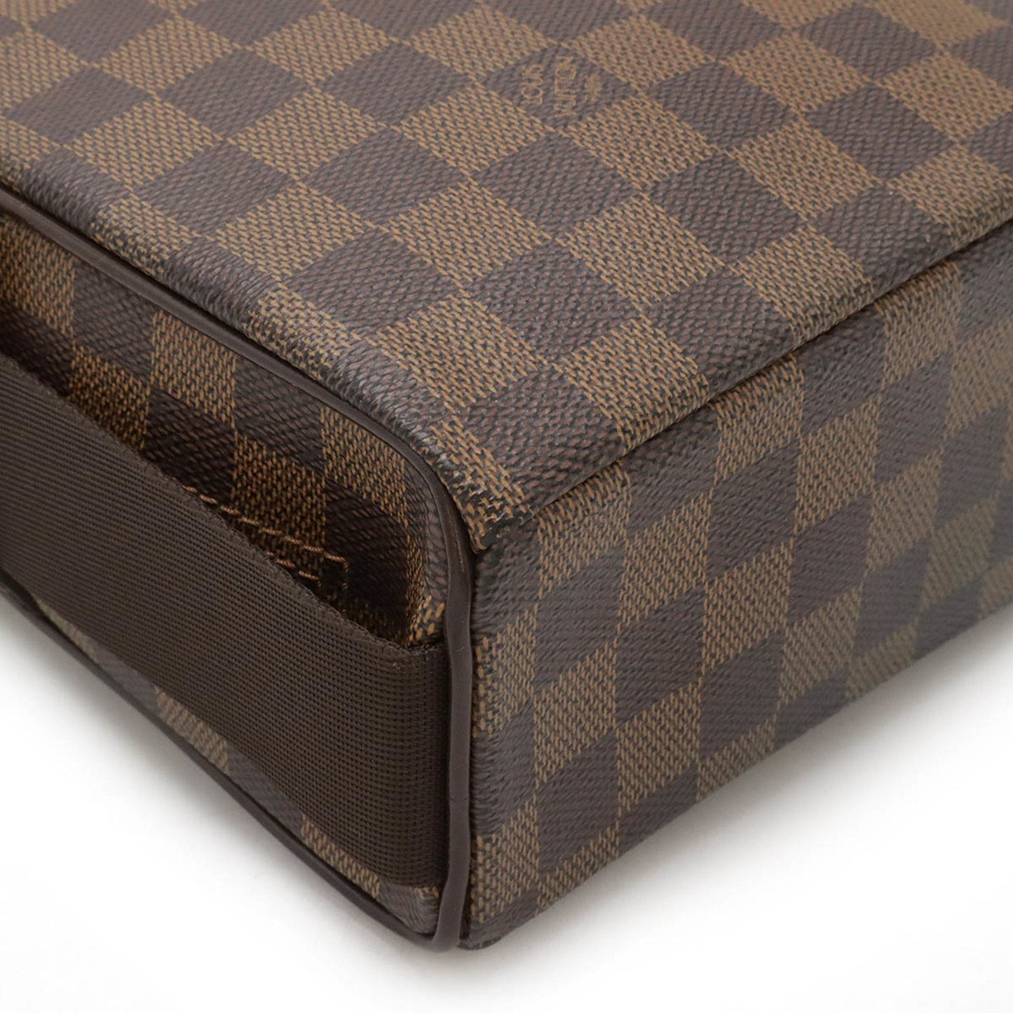 Louis Vuitton Brown Damier Canvas Pvc Pochette Shoulder Bag
