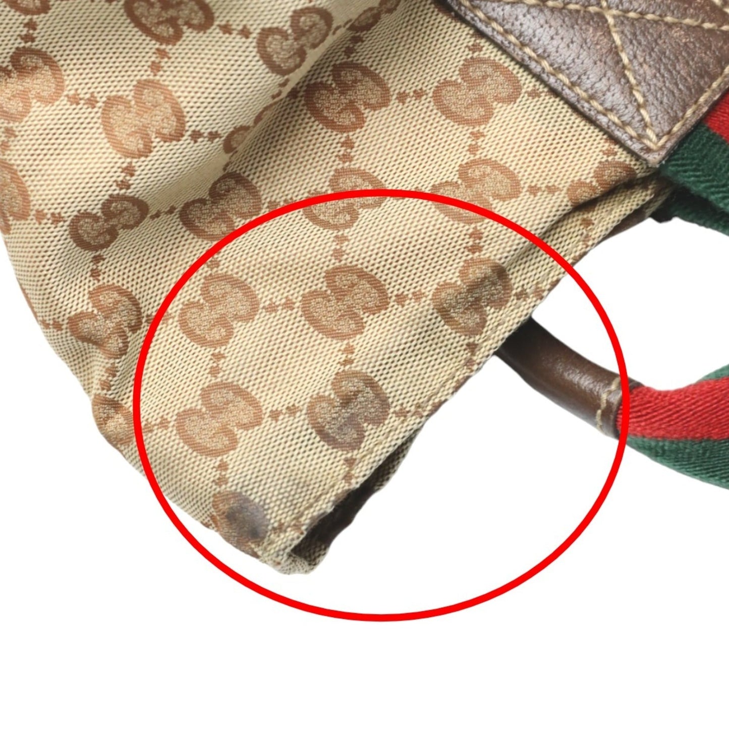 Gucci Gg Canvas Beige Gg Canvas Handbag Tote Bag