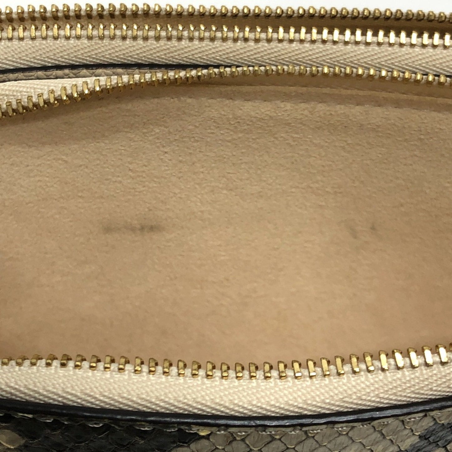 Louis Vuitton Beige Leather Shoulder Bag