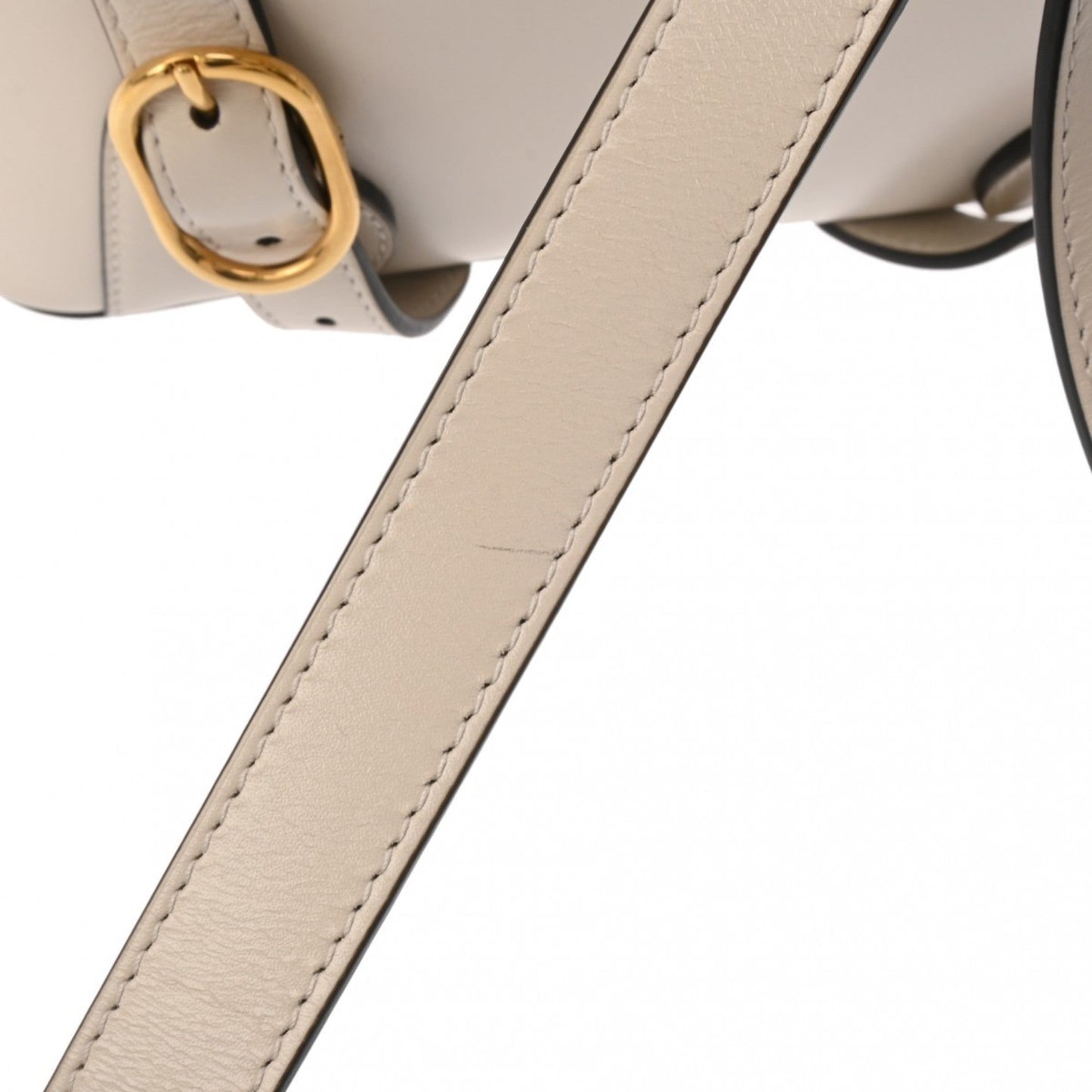 Gucci Ivory Leather Backpack