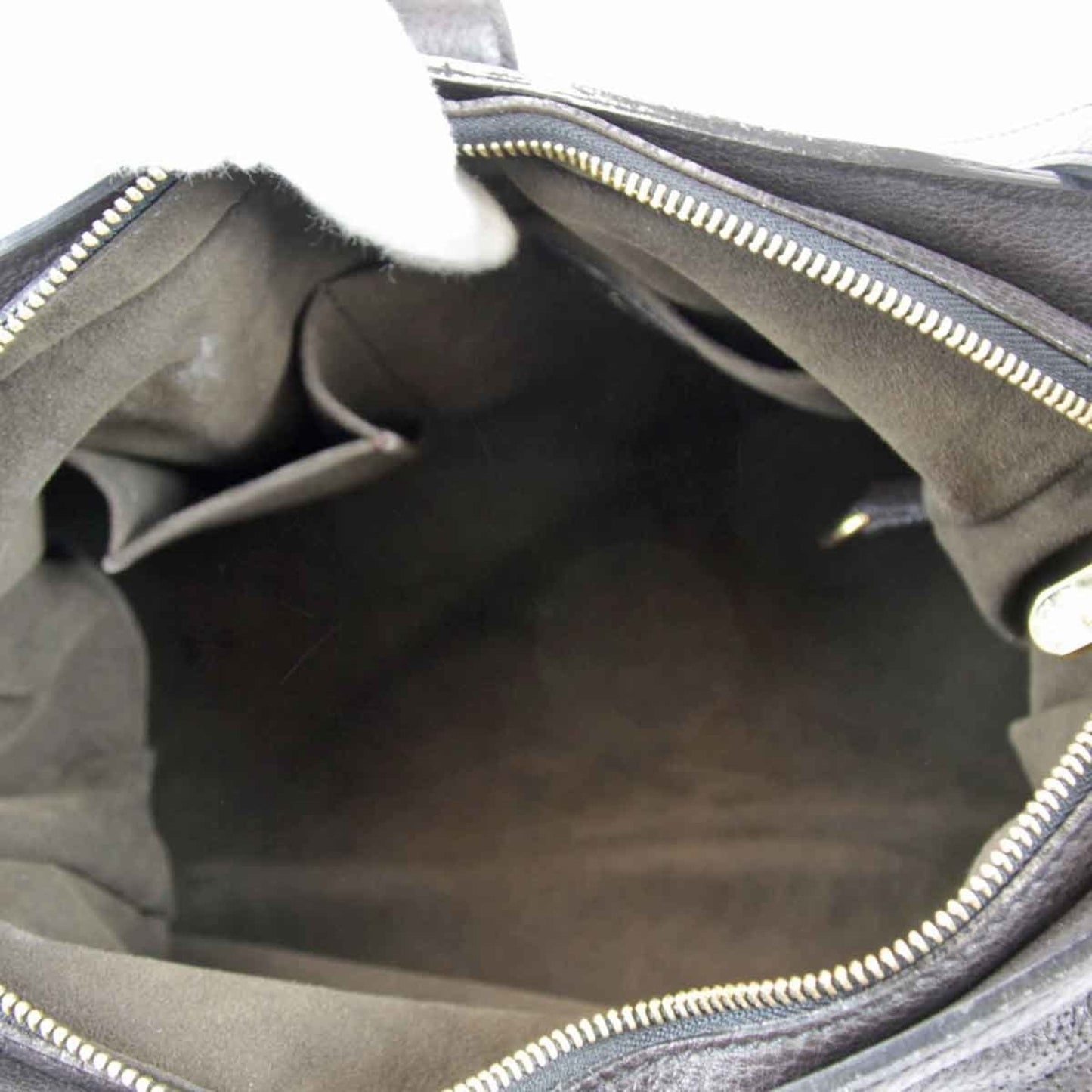 Louis Vuitton Black Mahina Leather Shoulder Bag