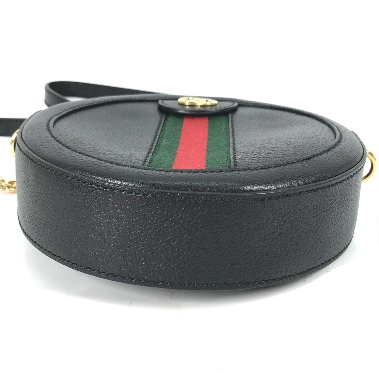 Gucci Black Leather Shoulder Bag