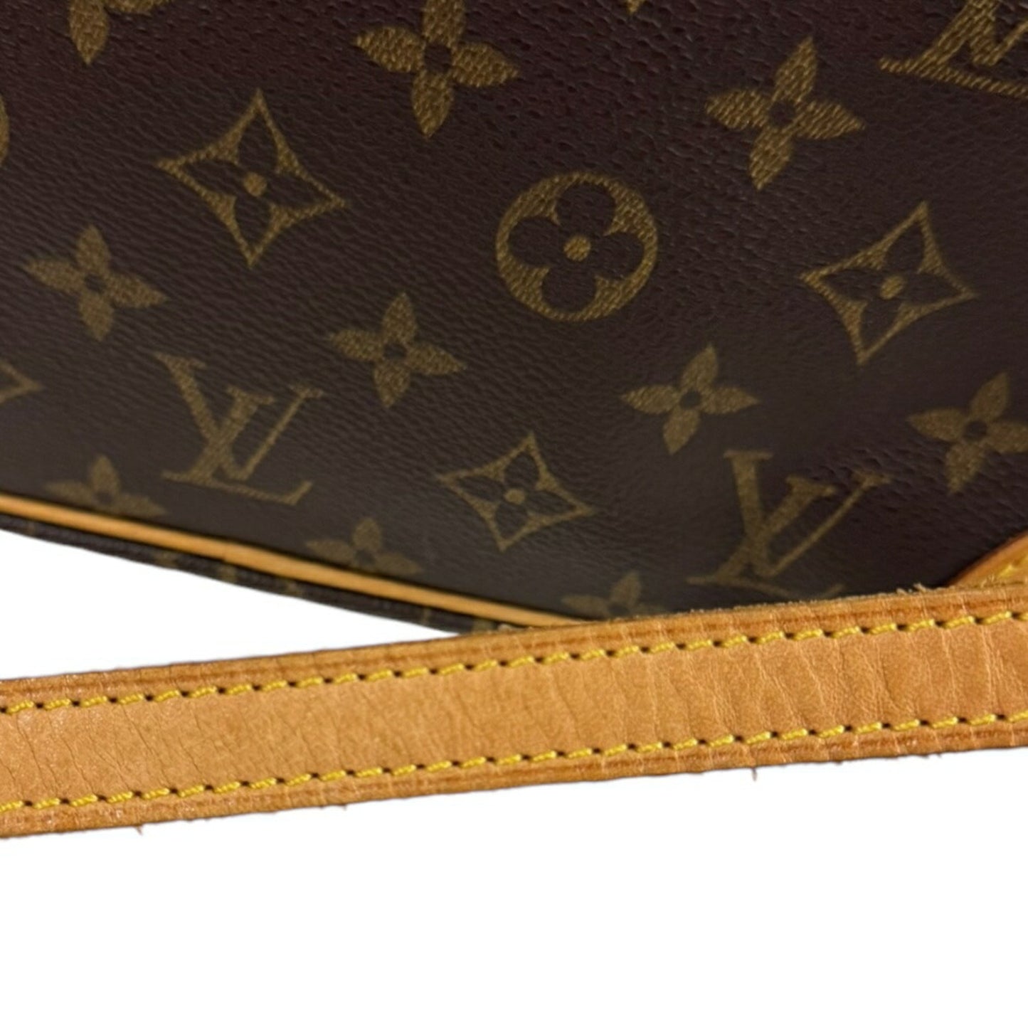 Louis Vuitton Brown Monogram Canvas Shoulder Bag
