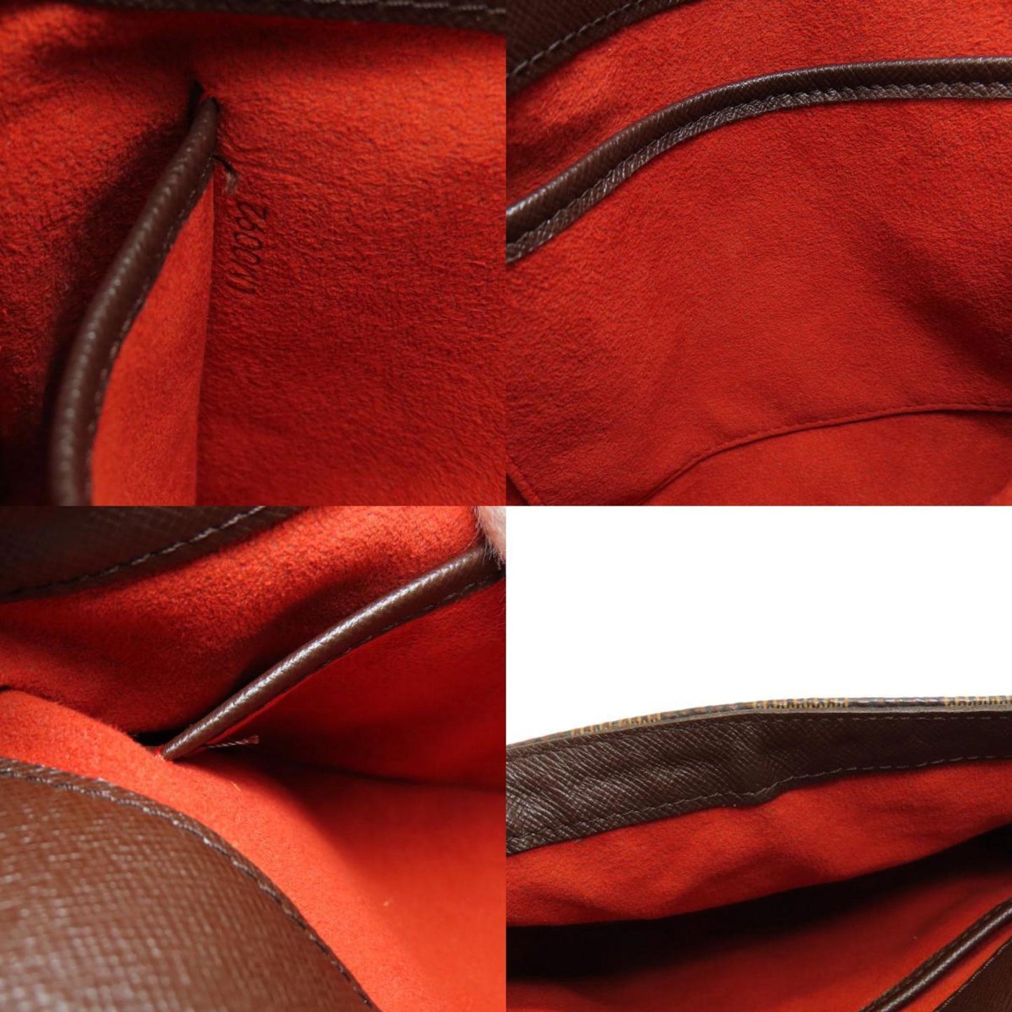 Louis Vuitton Damier Damier Canvas Ebene Damier Canvas Shoulder Bag