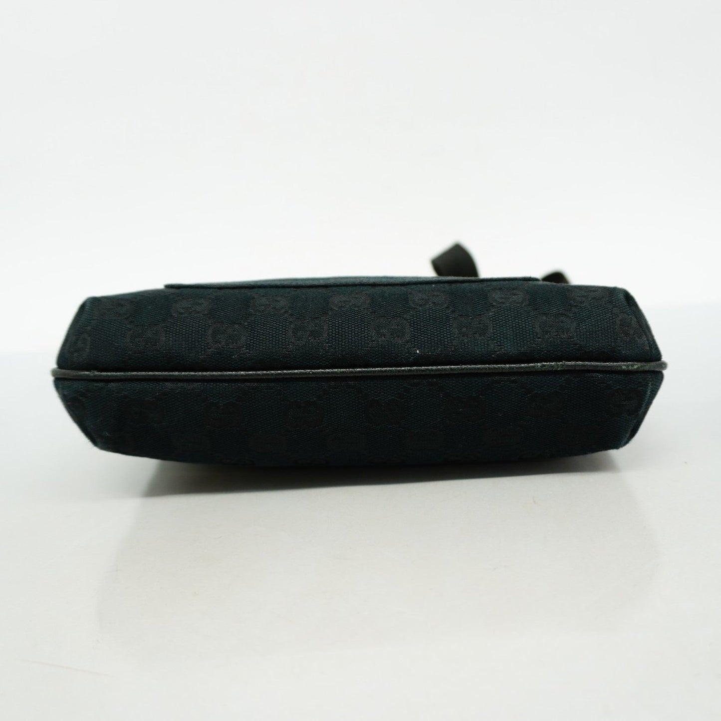Gucci Black Canvas Shoulder Bag