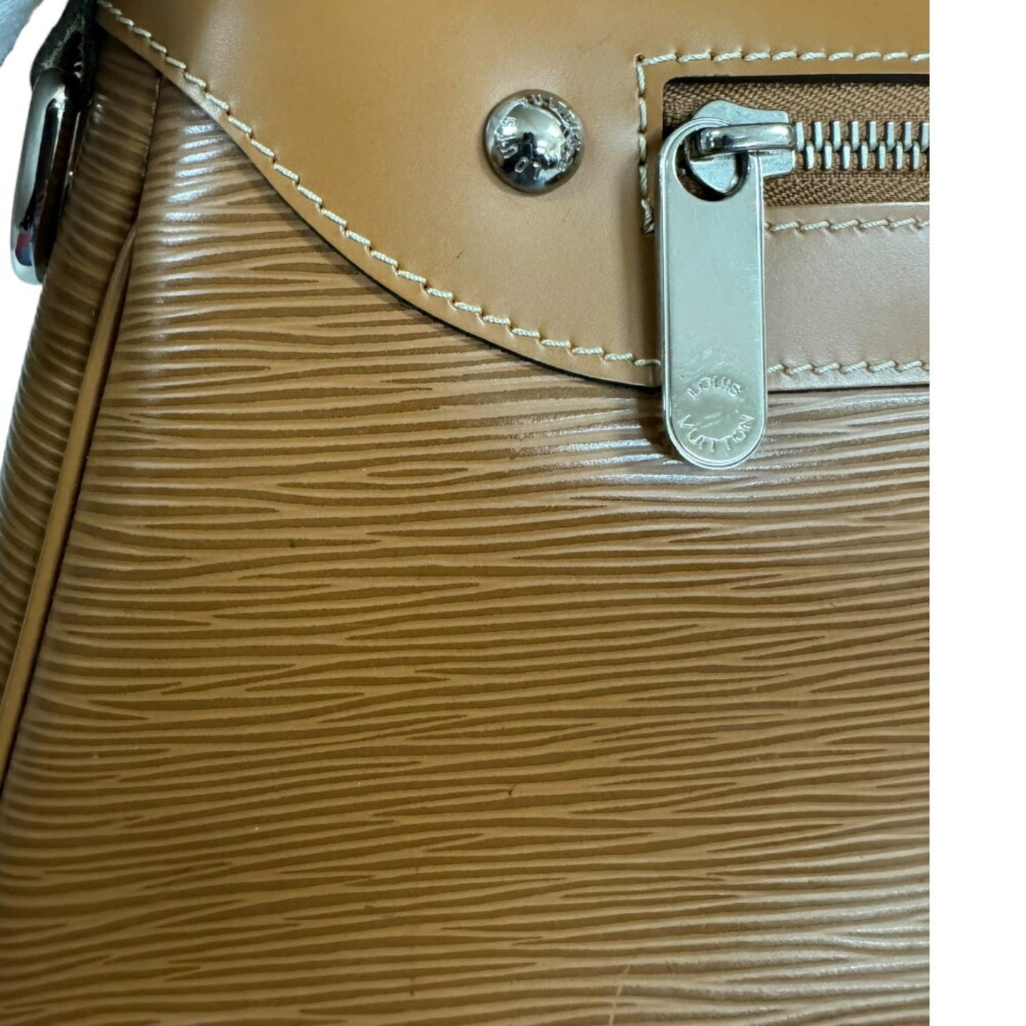 Louis Vuitton Brown Epi Leather Shoulder Bag