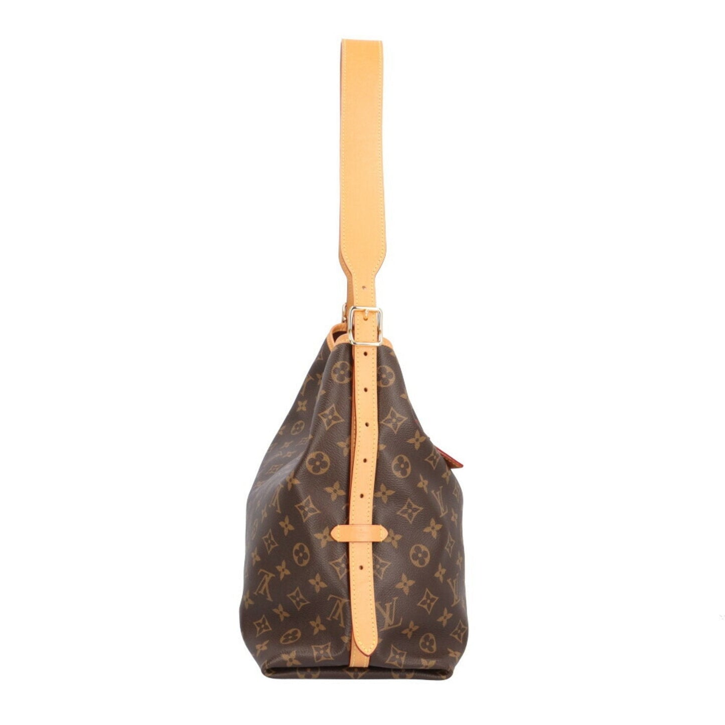 Louis Vuitton Brown Monogram Canvas Shoulder Bag
