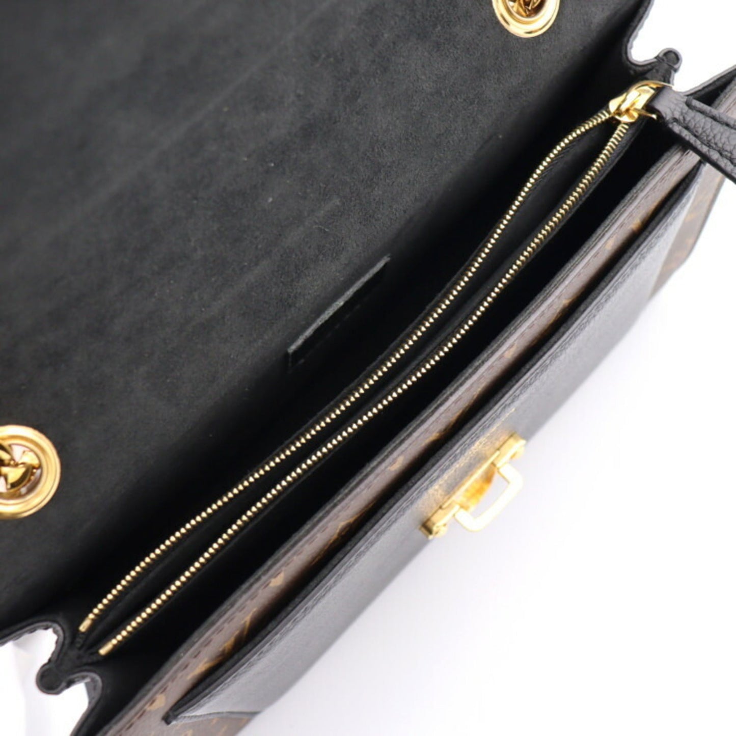 Louis Vuitton Monogram Black Brown Monogram Monogram Shoulder Bag