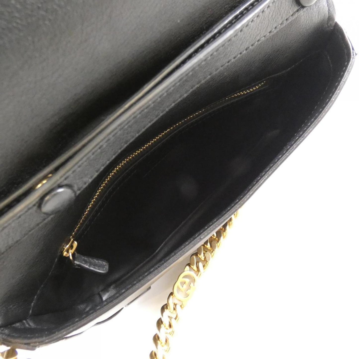 Gucci Black Leather Shoulder Bag