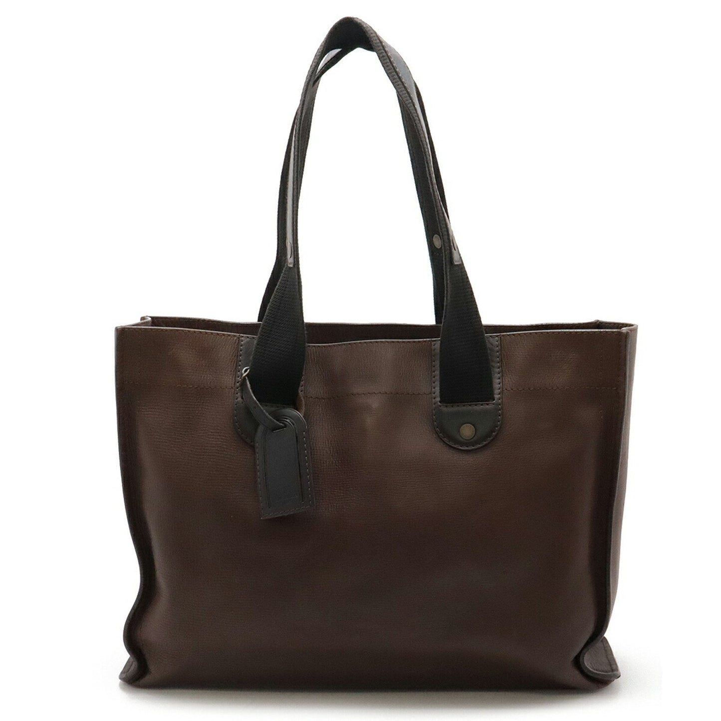 Louis Vuitton Coffee Dark Brown Utah Leather Leather Shoulder Bag Tote Bag