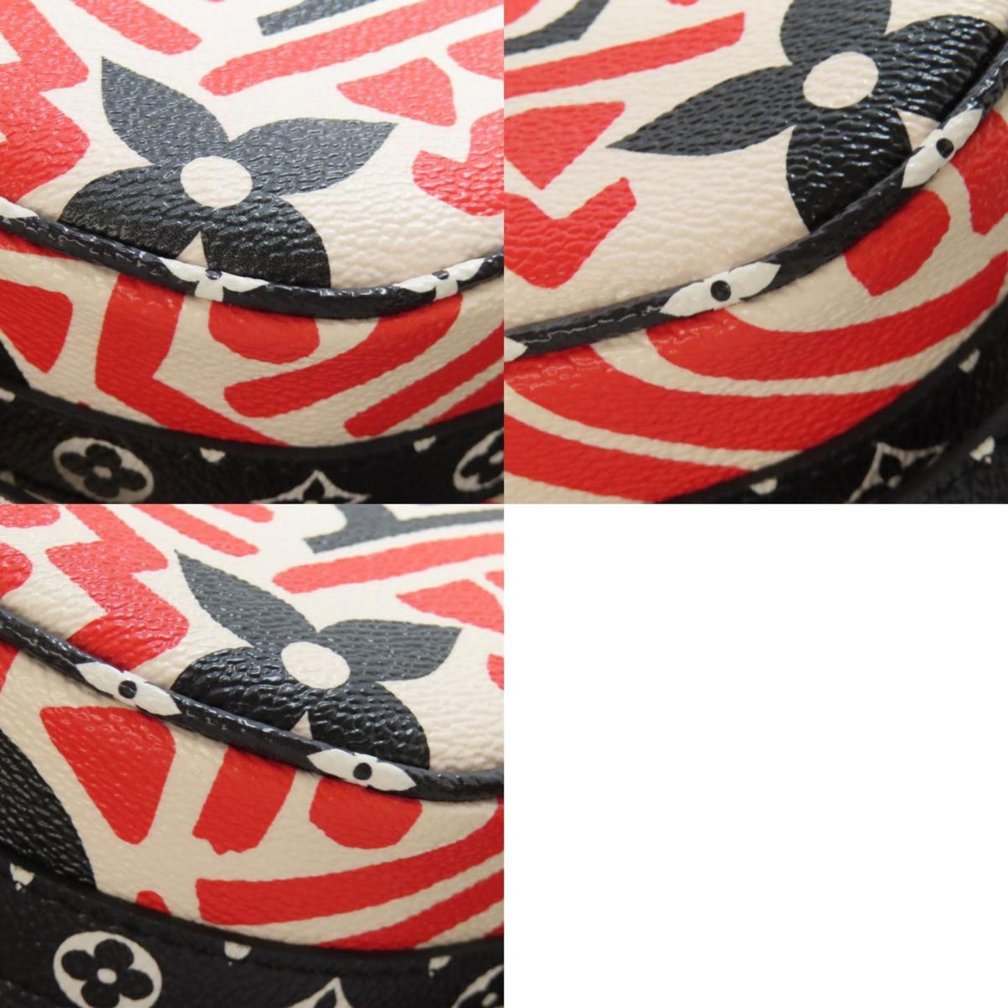 Louis Vuitton Red Color Monogram Shoulder Bag