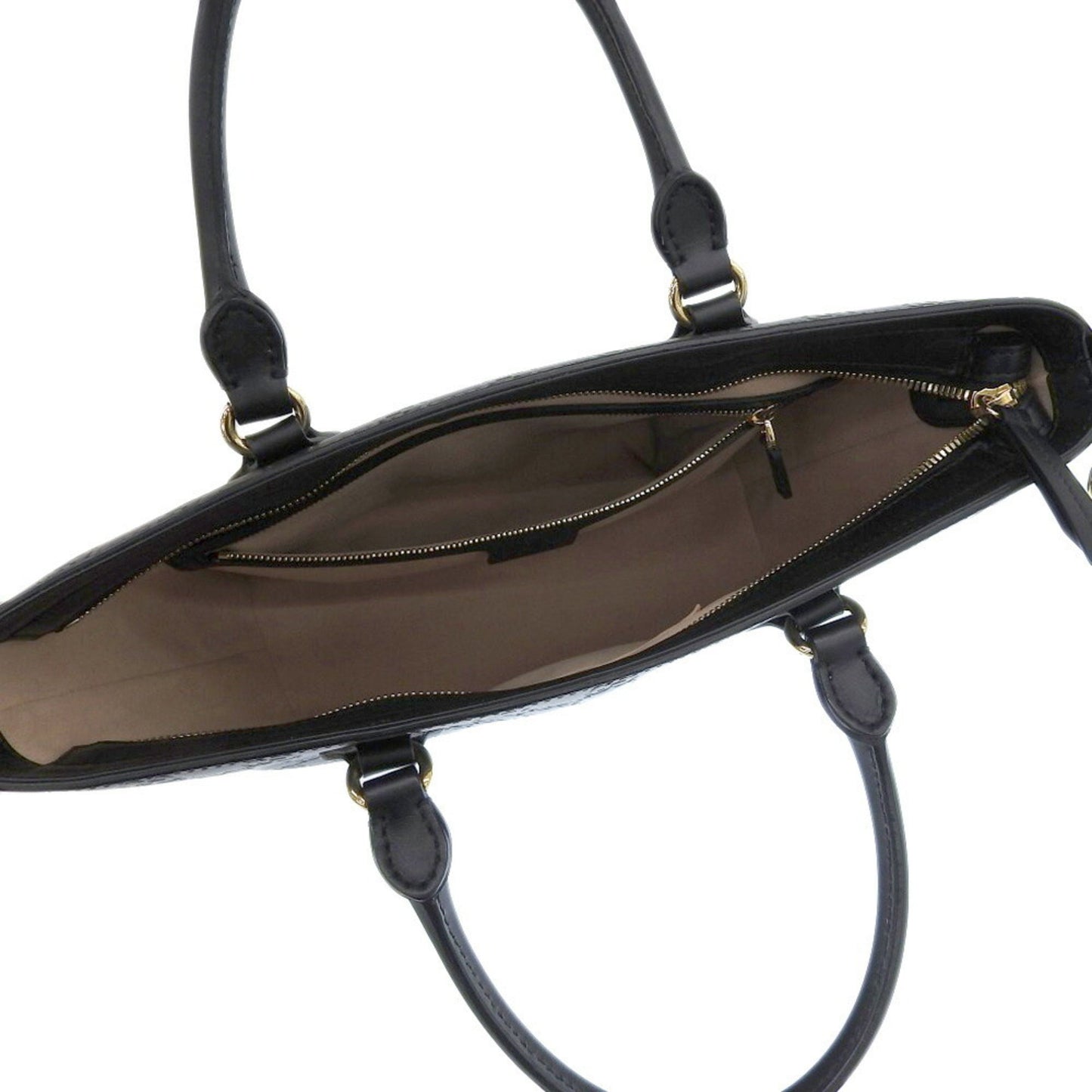 Gucci Black Leather Handbag Shoulder Bag