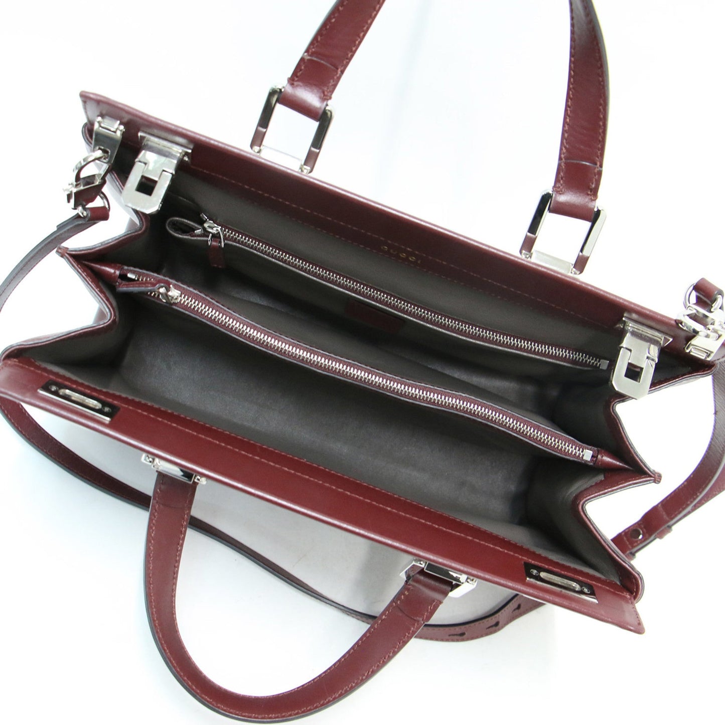 Gucci Horsebit Bordeaux Handbag Shoulder Bag