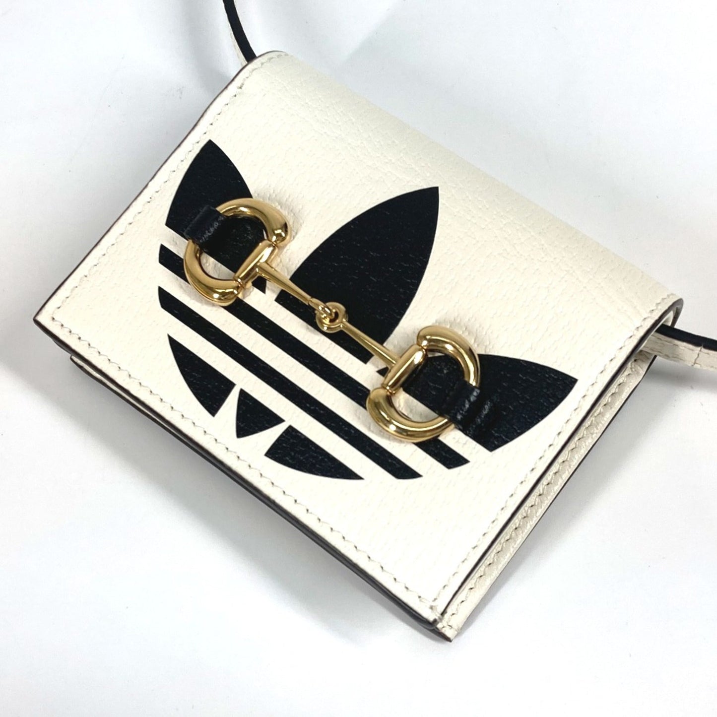 Gucci White Leather Wallet (Bi-Fold)