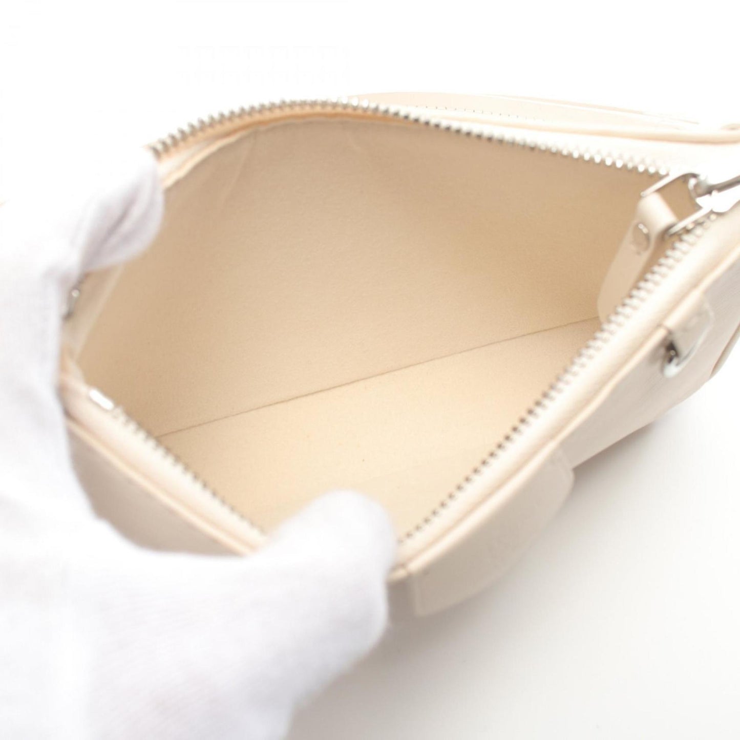Louis Vuitton Ivory Epi Leather Shoulder Bag