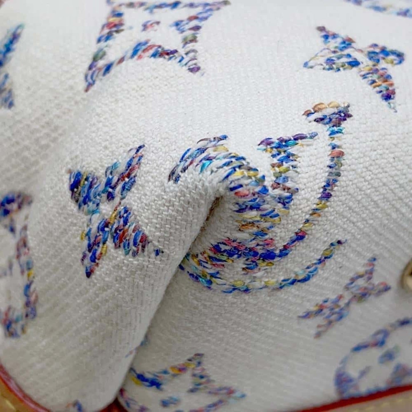 Louis Vuitton Multi-Color Off-White Monogram Jacquard Pouch Shoulder Bag