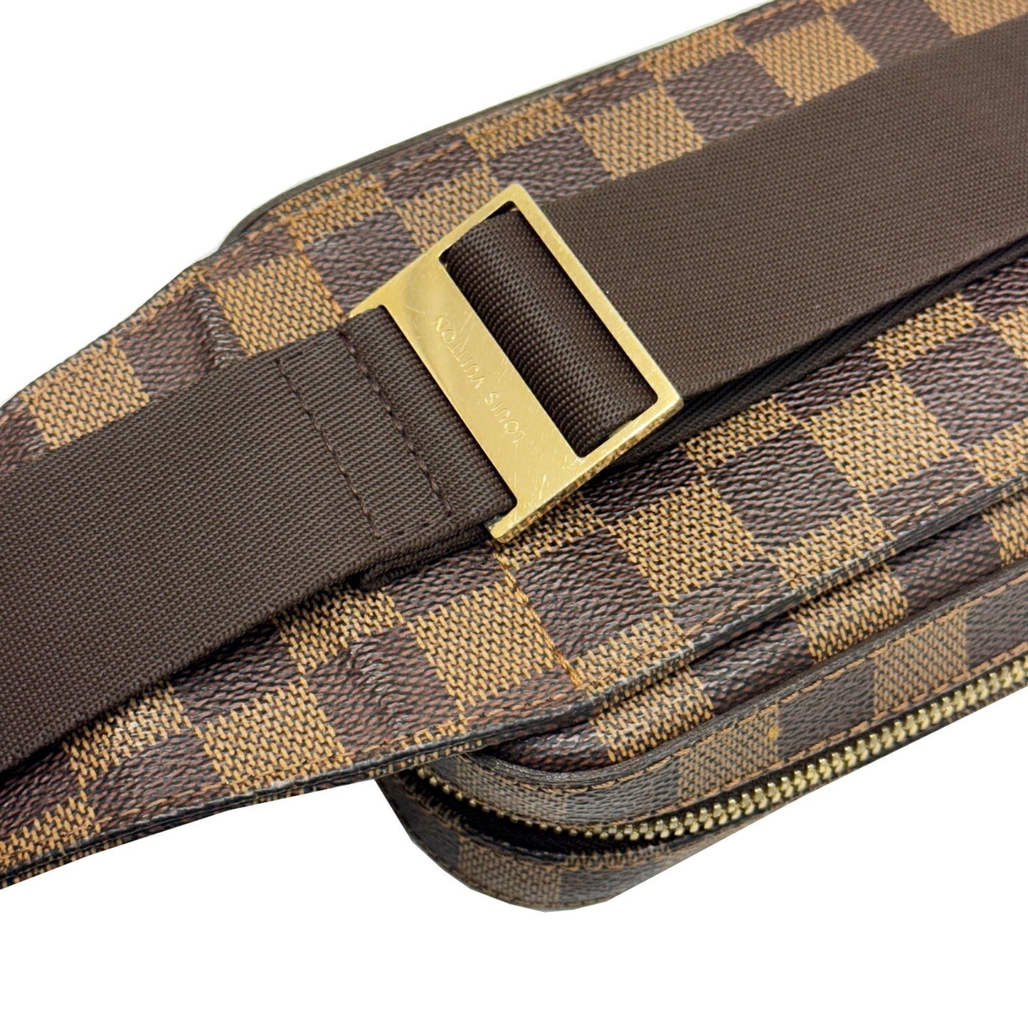 Louis Vuitton Ebene Damier Canvas Shoulder Bag Sling Bag