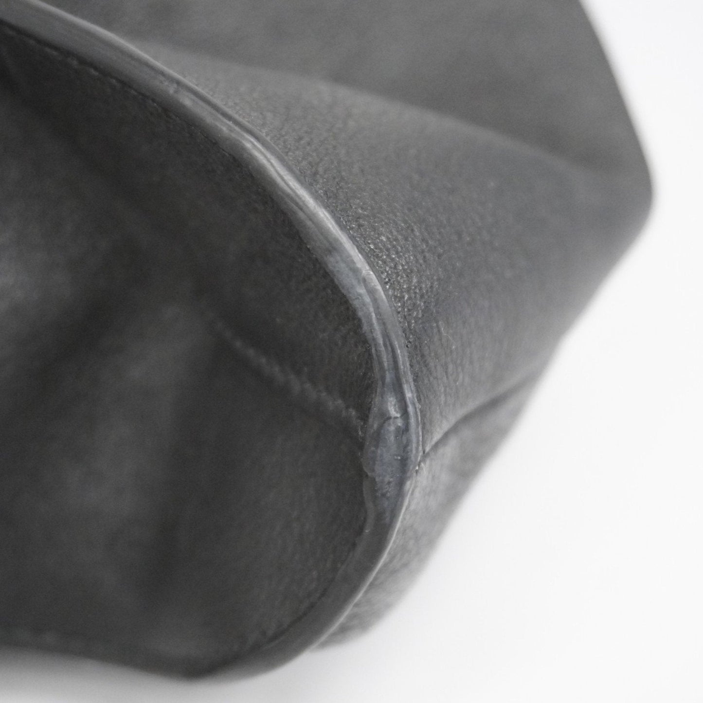 Gucci Black Leather Tote Bag