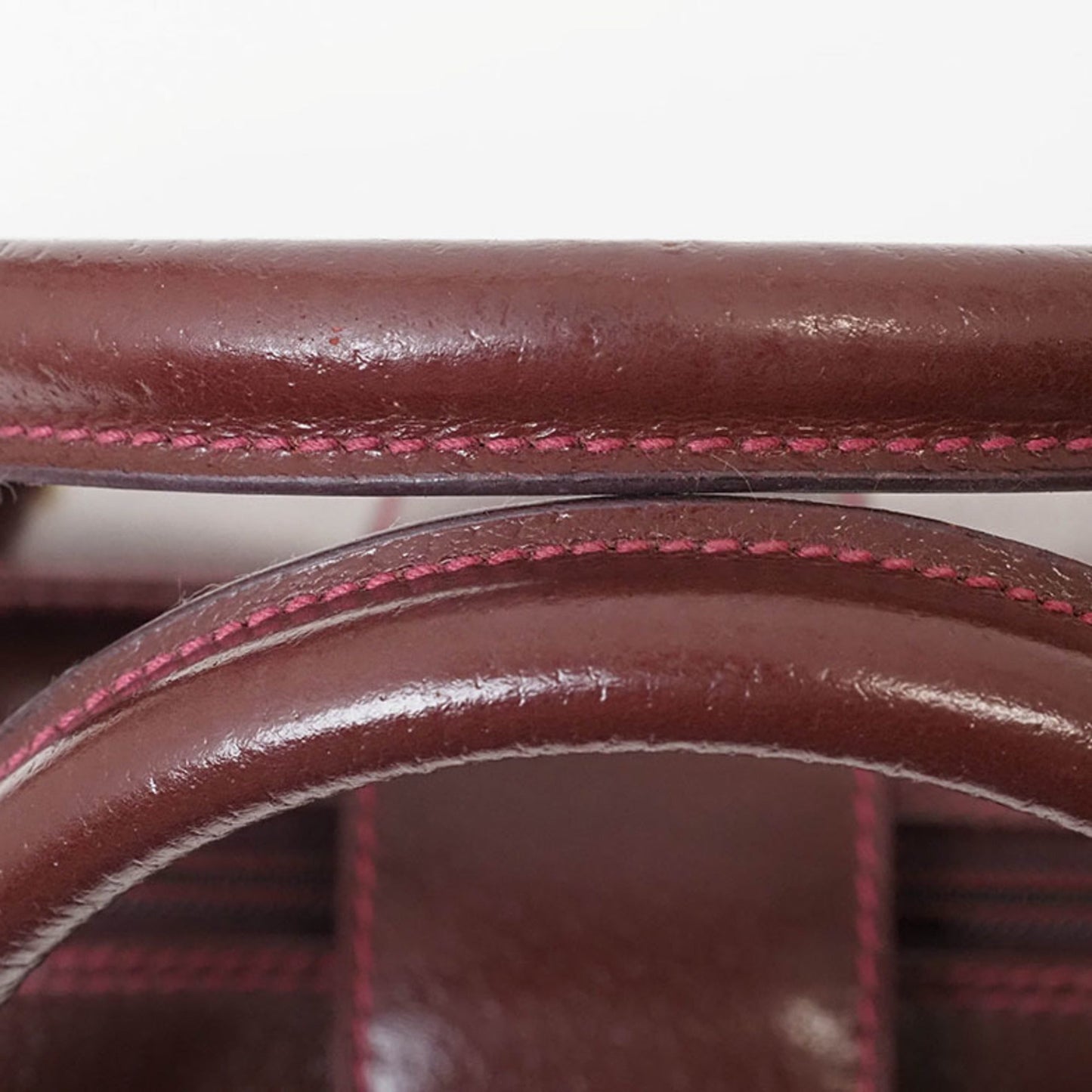 Gucci Bordeaux Leather Handbag