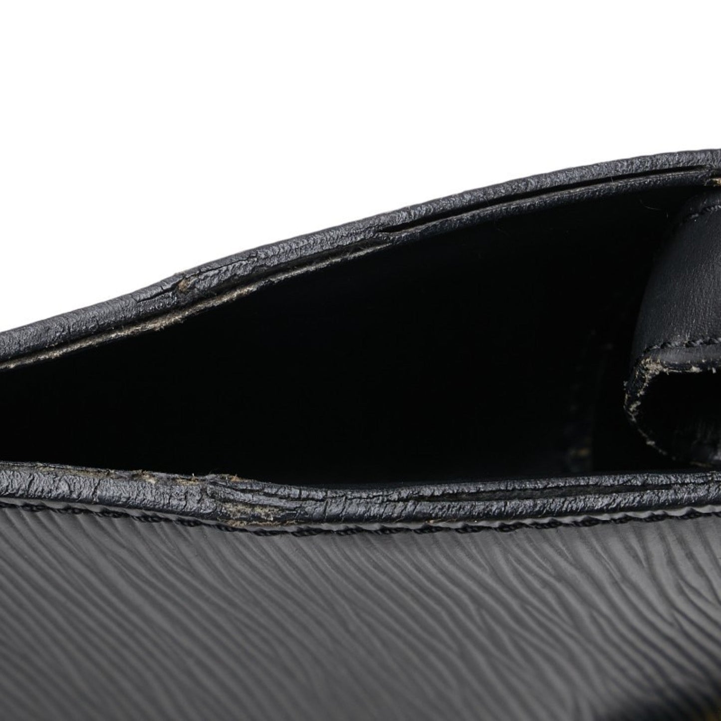 Louis Vuitton Black Noir Leather Shoulder Bag