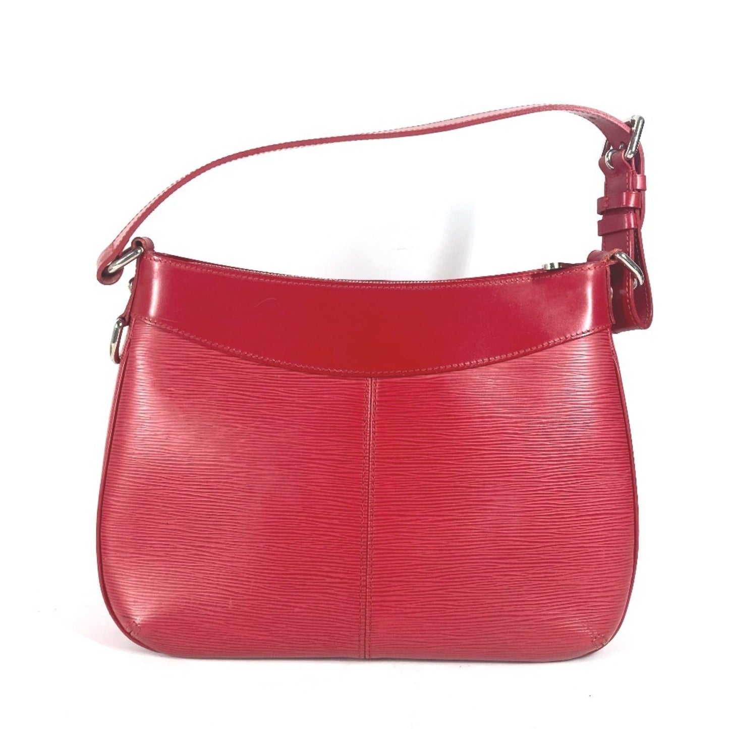 Louis Vuitton Castilian Red Red Color Epi Leather Shoulder Bag ()