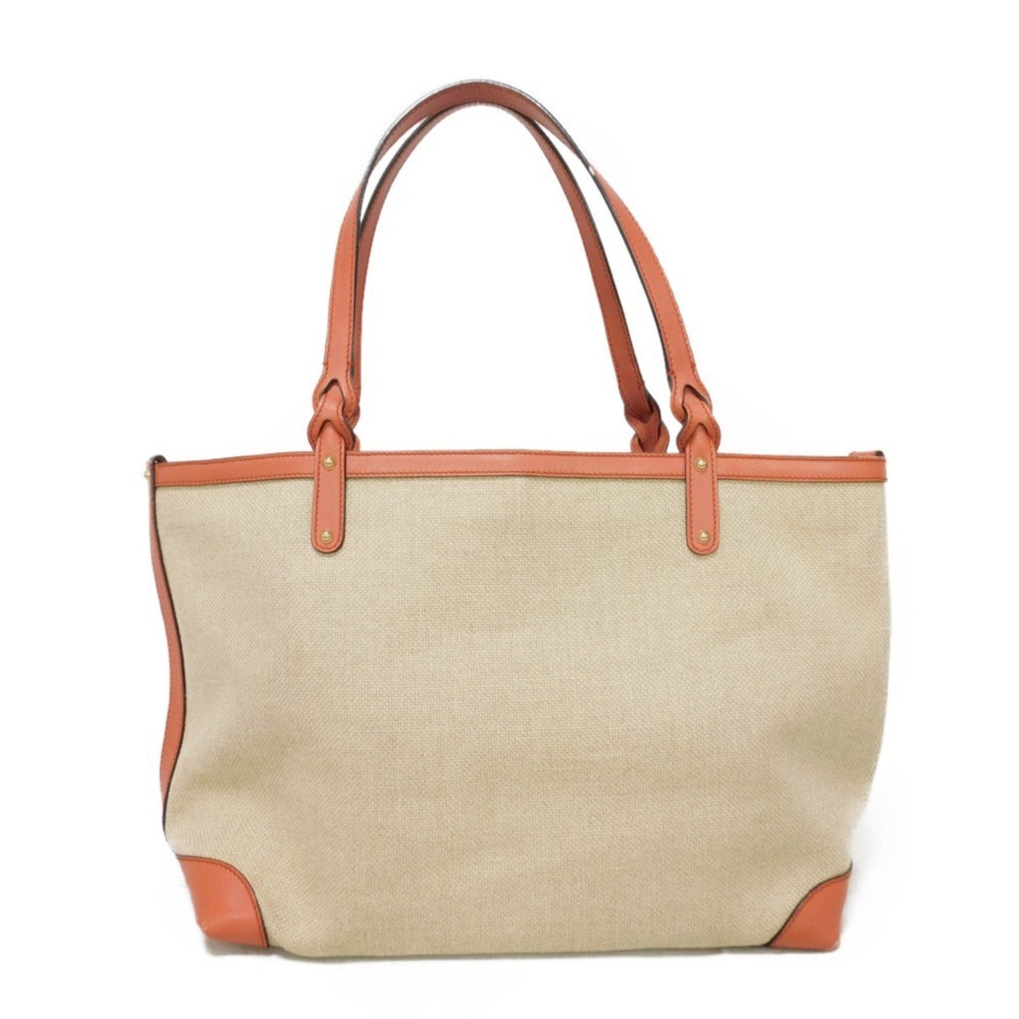 Gucci Beige Linen Shoulder Bag Tote Bag