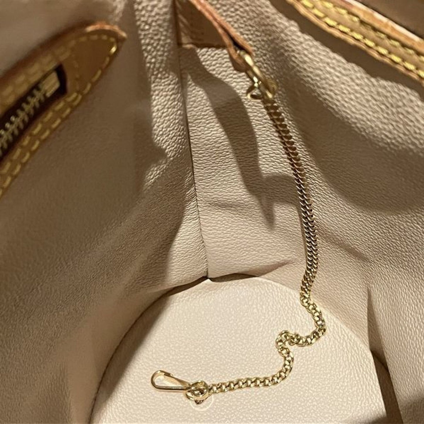 Louis Vuitton Brown Shoulder Bag Tote Bag