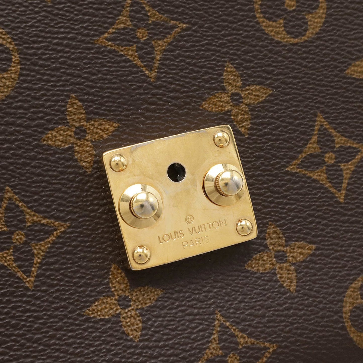 Louis Vuitton Monogram Monogram Reverse Monogram Reverse Handbag Pochette Shoulder Bag