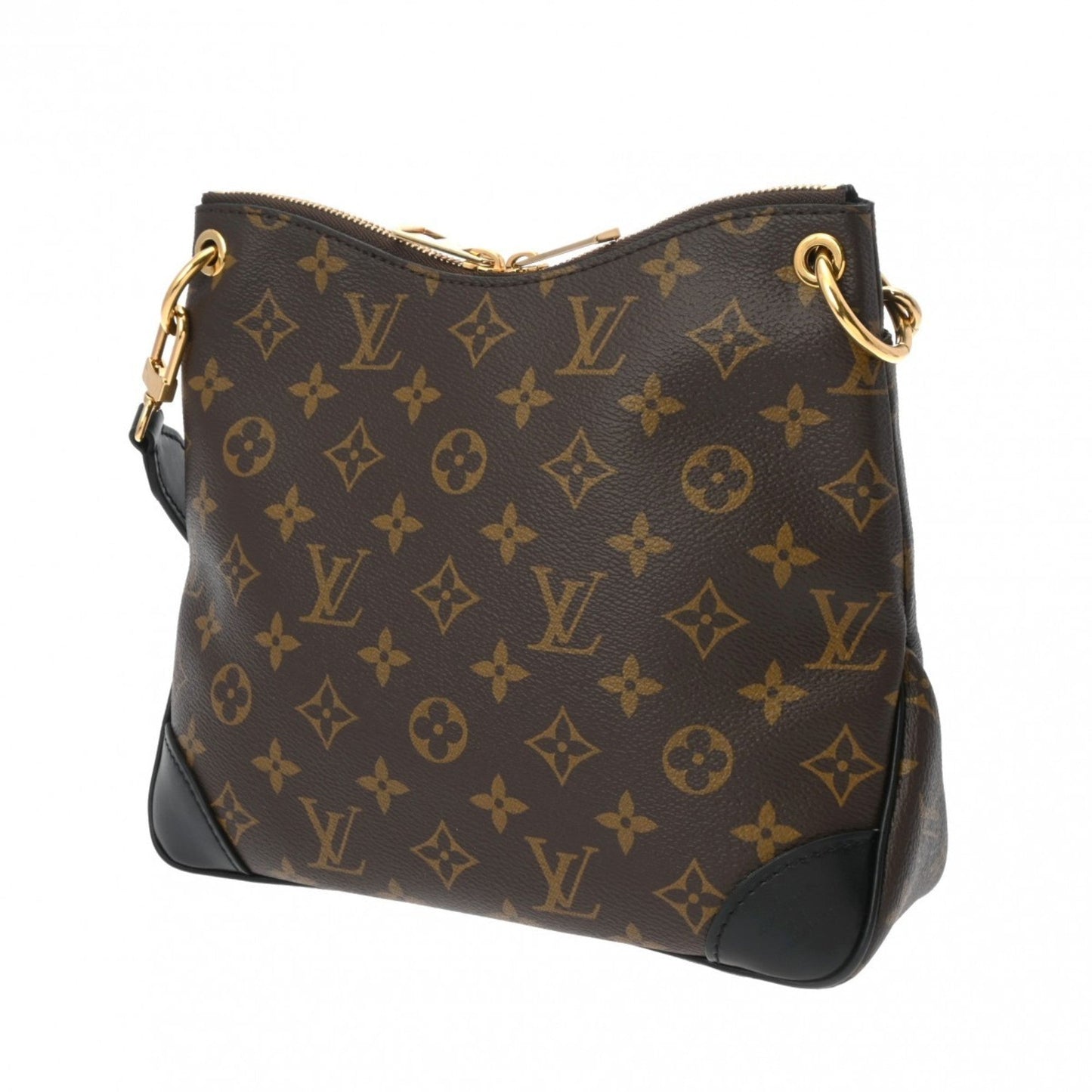 Louis Vuitton Brown Noir Monogram Shoulder Bag