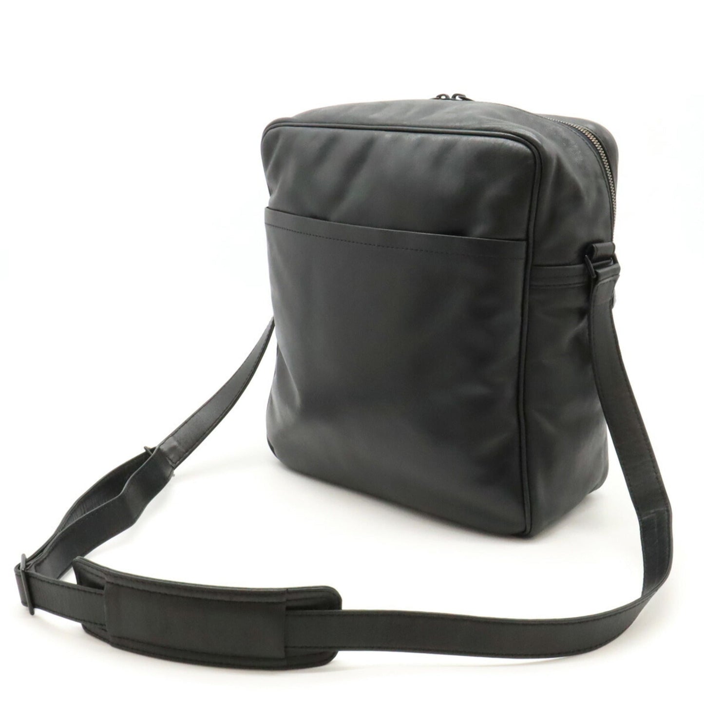 Louis Vuitton Noir Leather Shoulder Bag