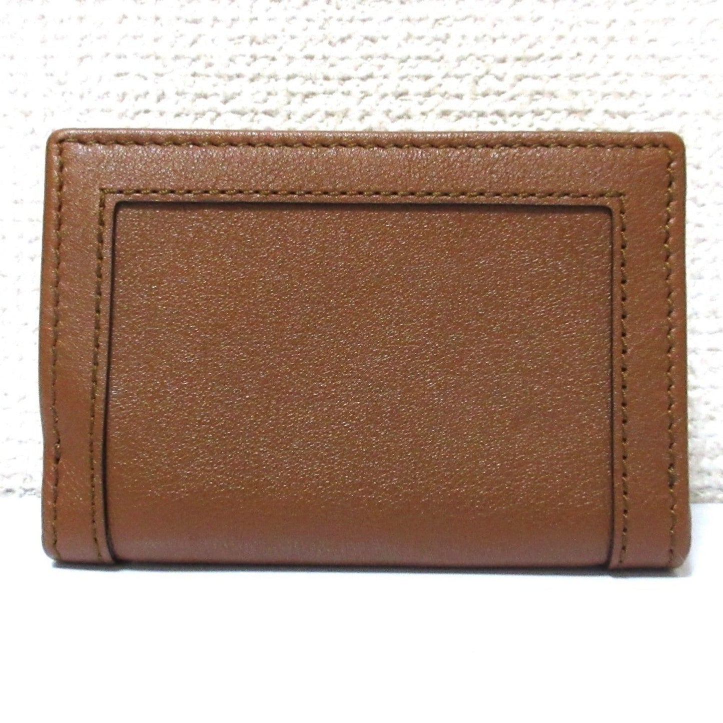 Gucci Brown Bamboo Wallet (Tri-Fold)