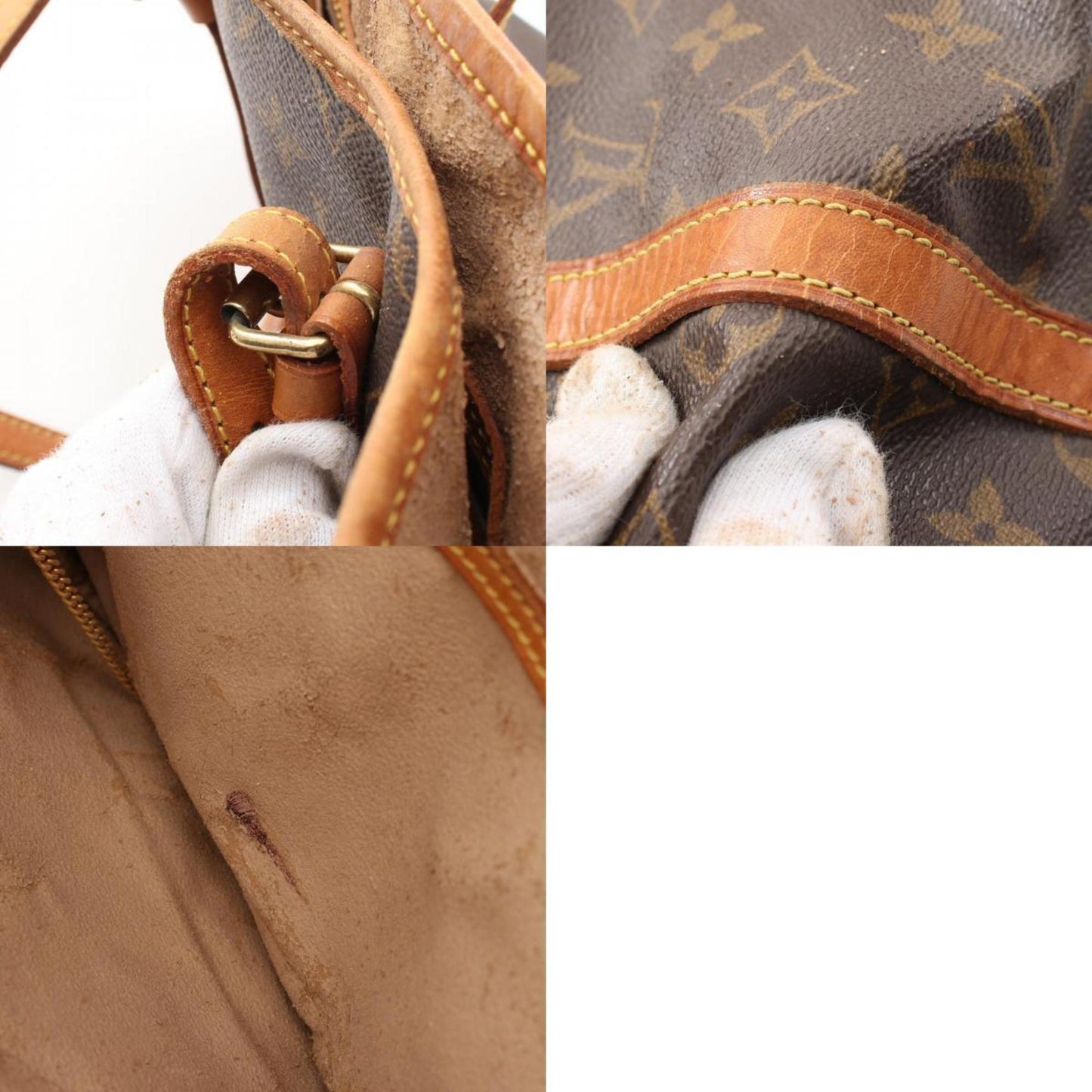 Louis Vuitton Brown Monogram Monogram Leather Shoulder Bag