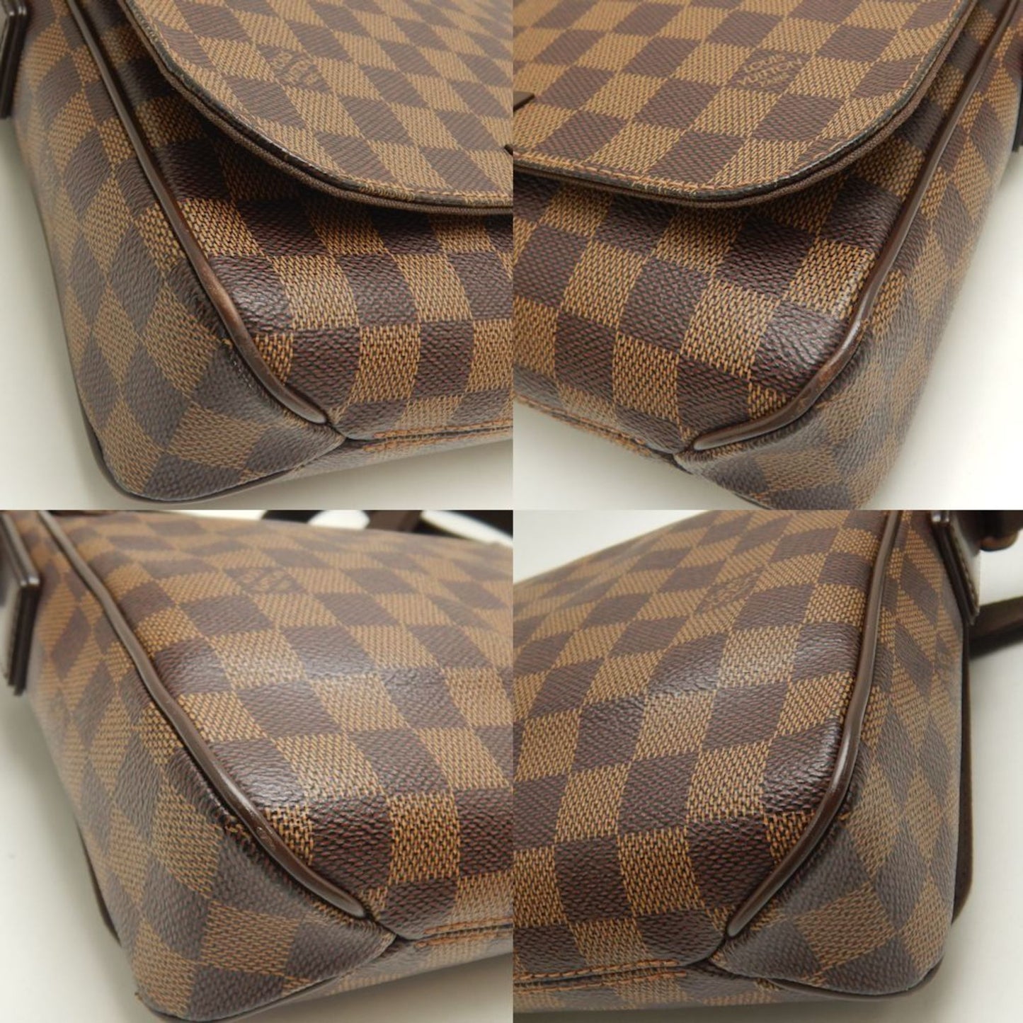 Louis Vuitton Damier Canvas Ebene Pvc Shoulder Bag