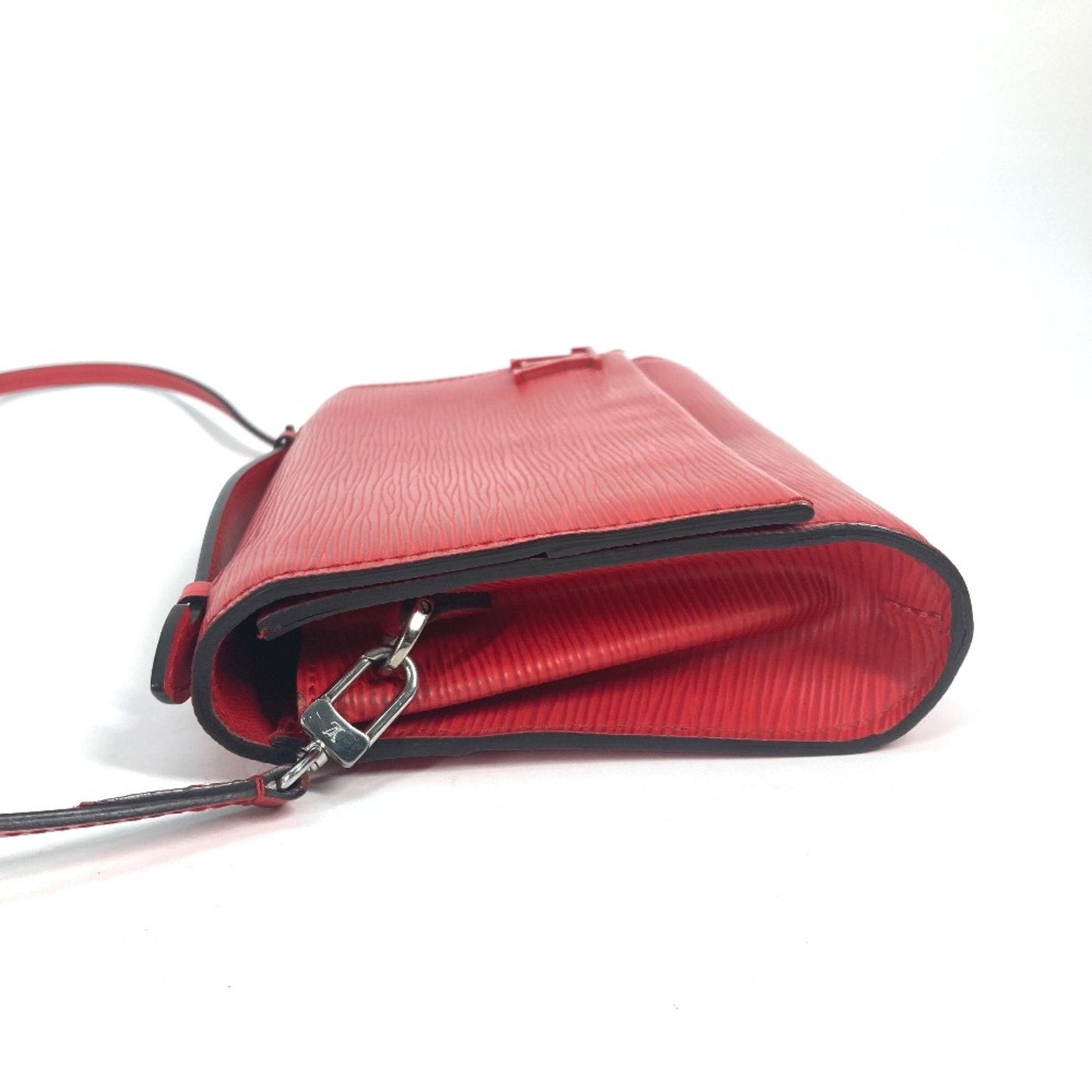 Louis Vuitton Red Leather Shoulder Bag