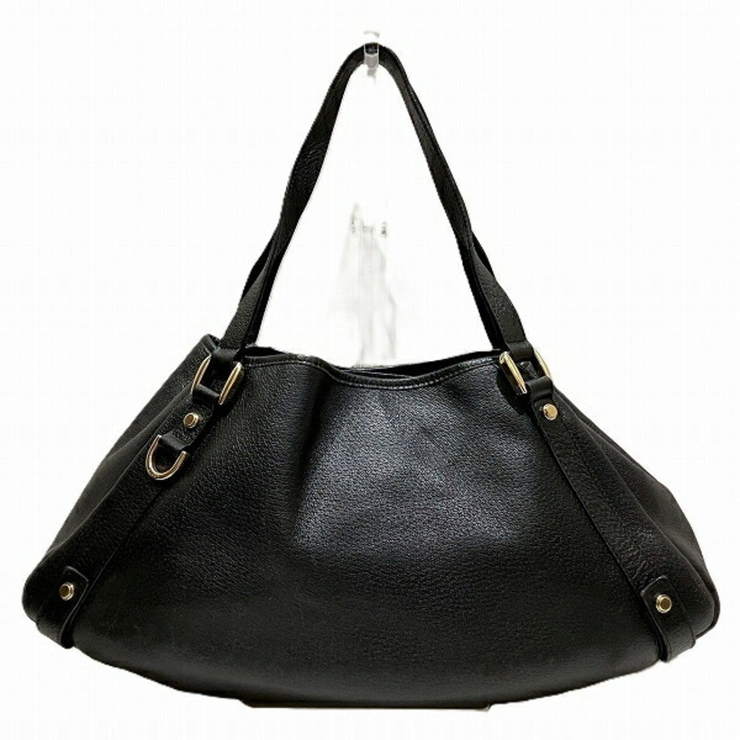 Gucci Black Leather Tote Bag ()