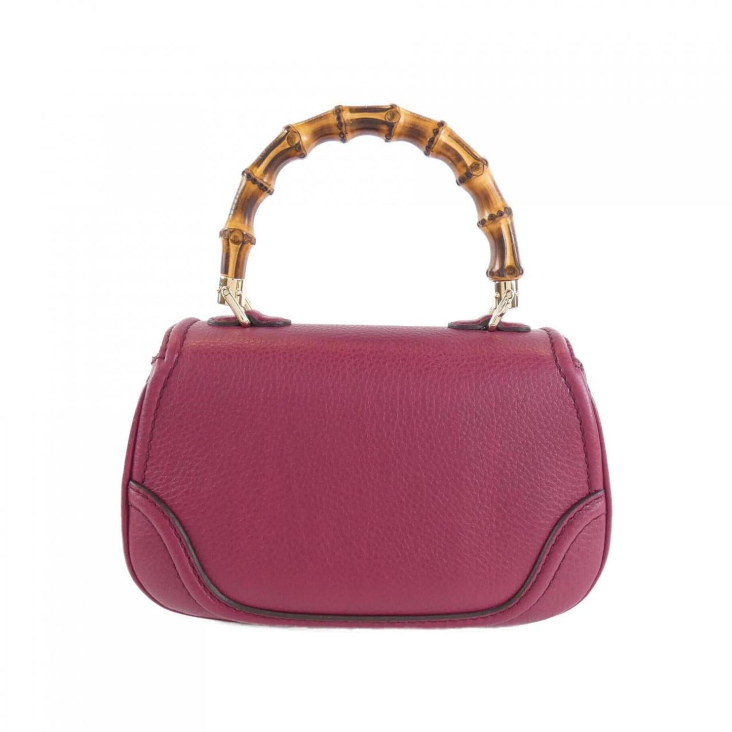Gucci Bordeaux Leather Handbag