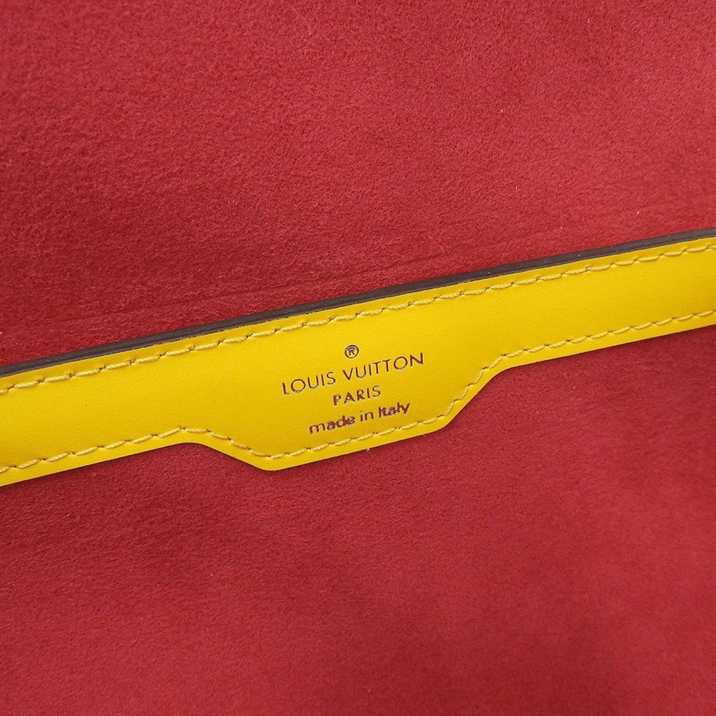 Louis Vuitton Epi Jaune Yellow Epi Leather Shoulder Bag