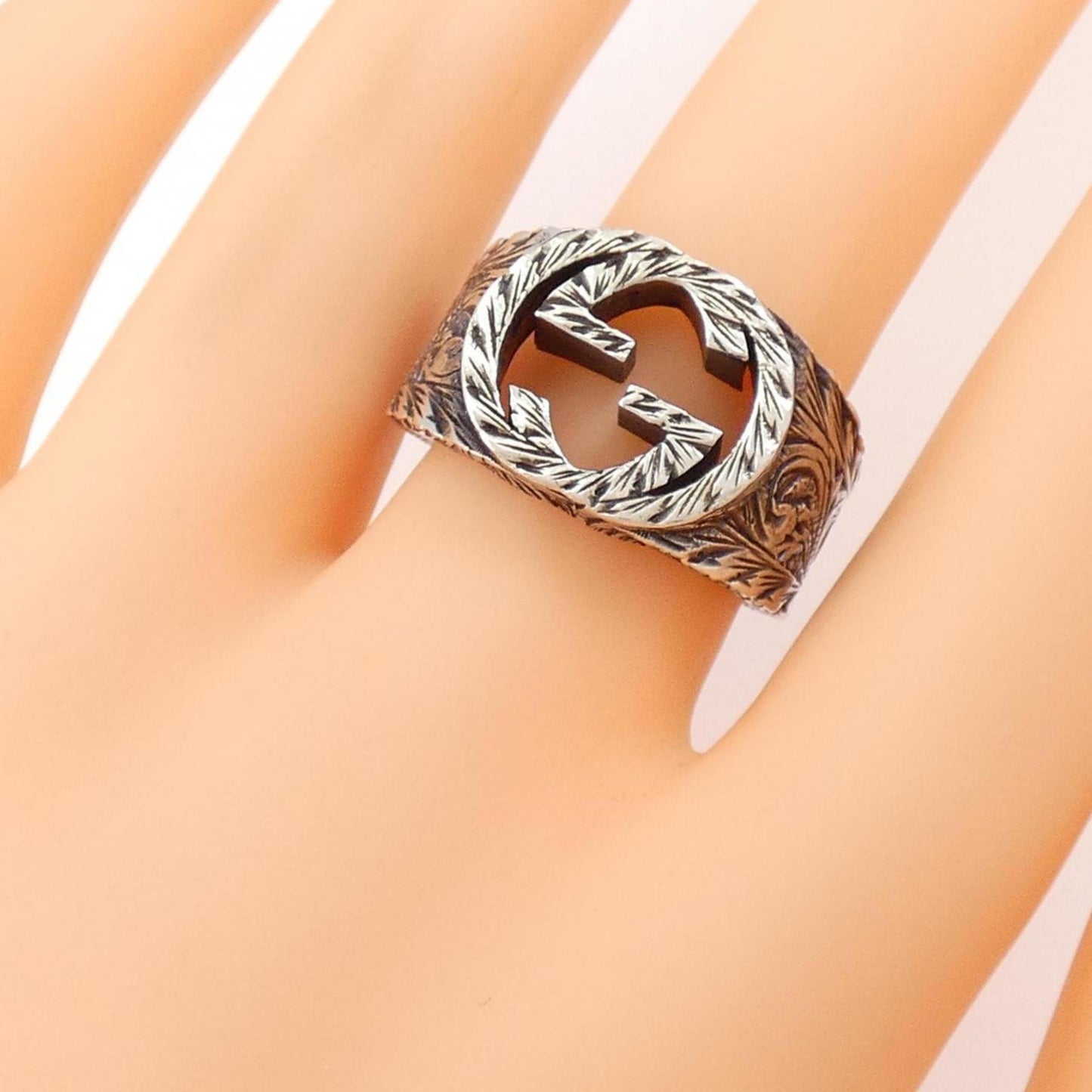Gucci Silver Silver 925 Band Ring