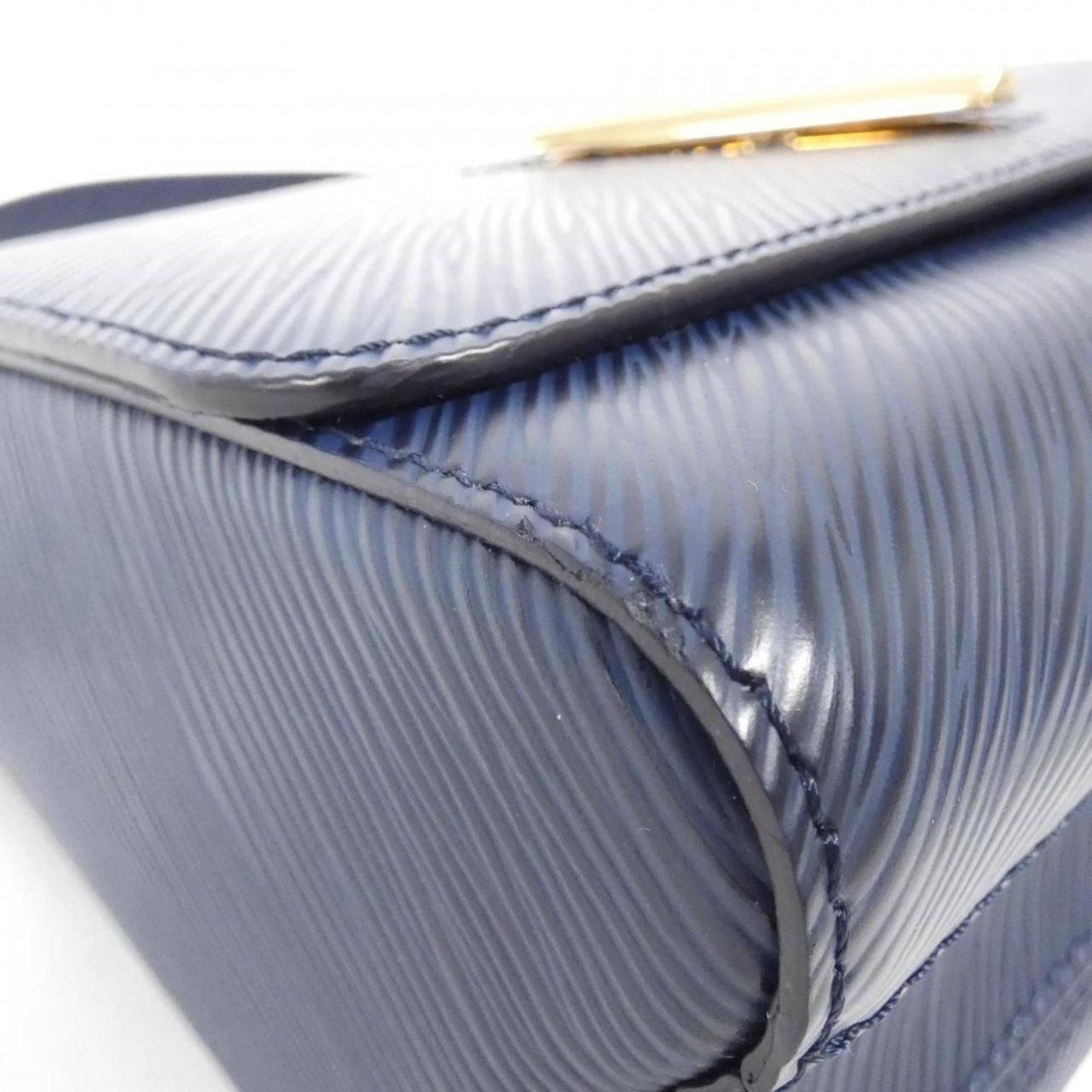 Louis Vuitton Indigo Leather Shoulder Bag