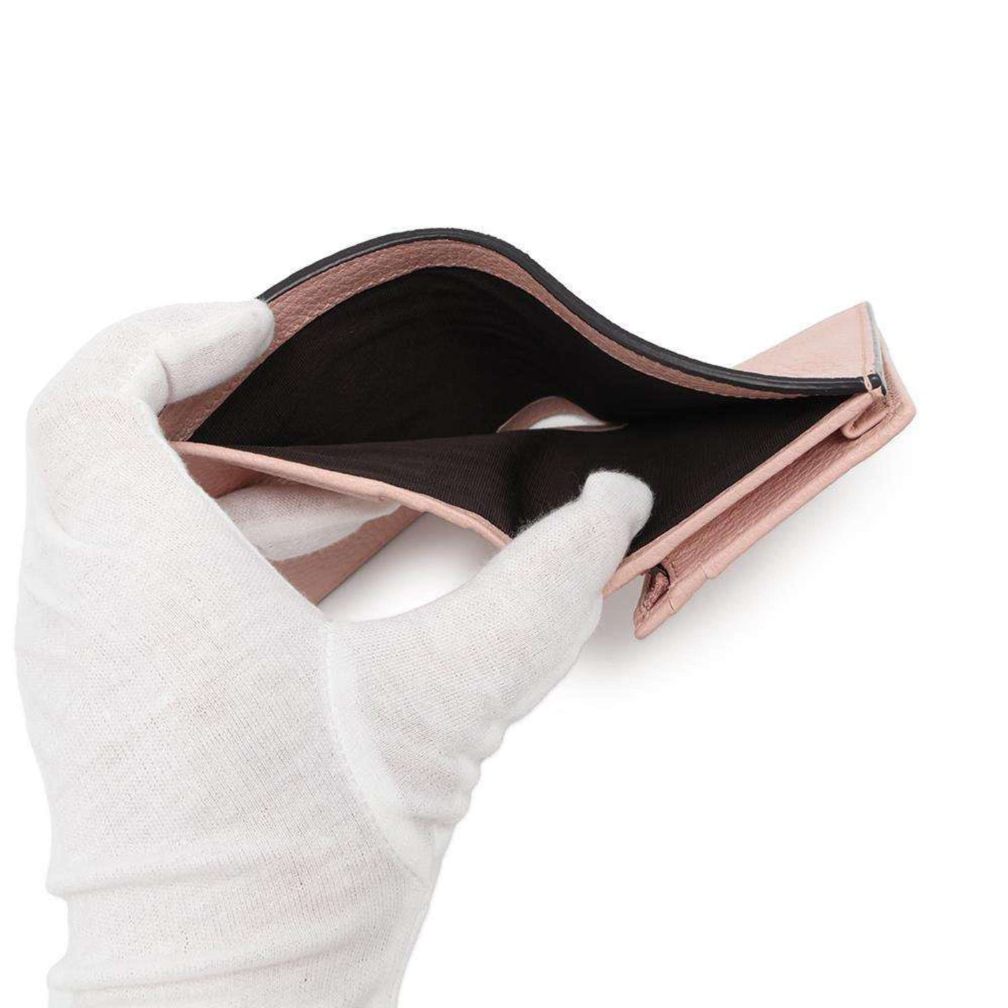 Gucci Pink Leather Wallet (Bi-Fold)