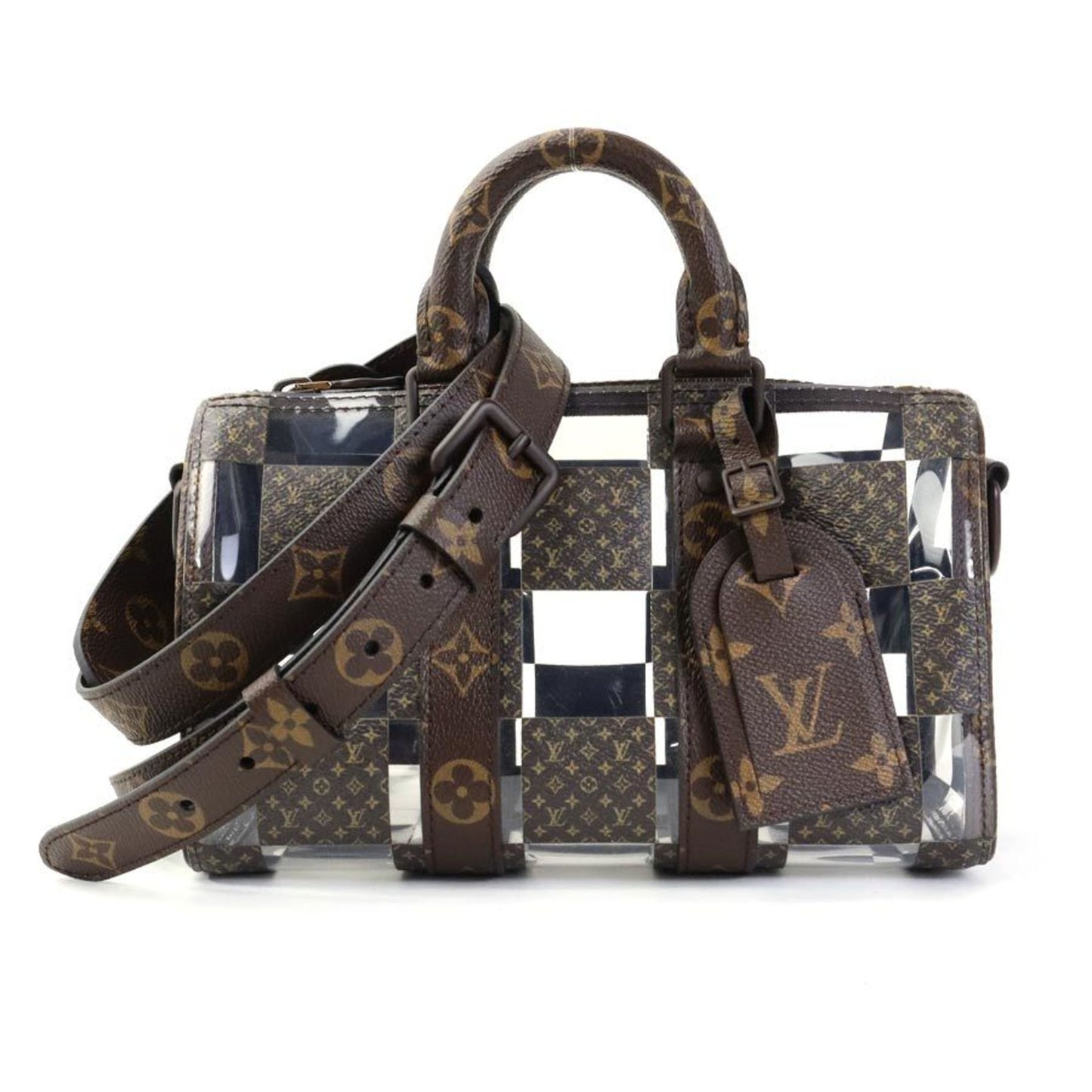 Louis Vuitton Brown Monogram Pvc Handbag Shoulder Bag ()