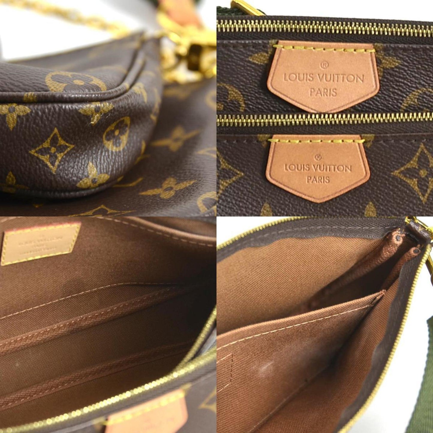 Louis Vuitton Brown Monogram Monogram Pochette Shoulder Bag