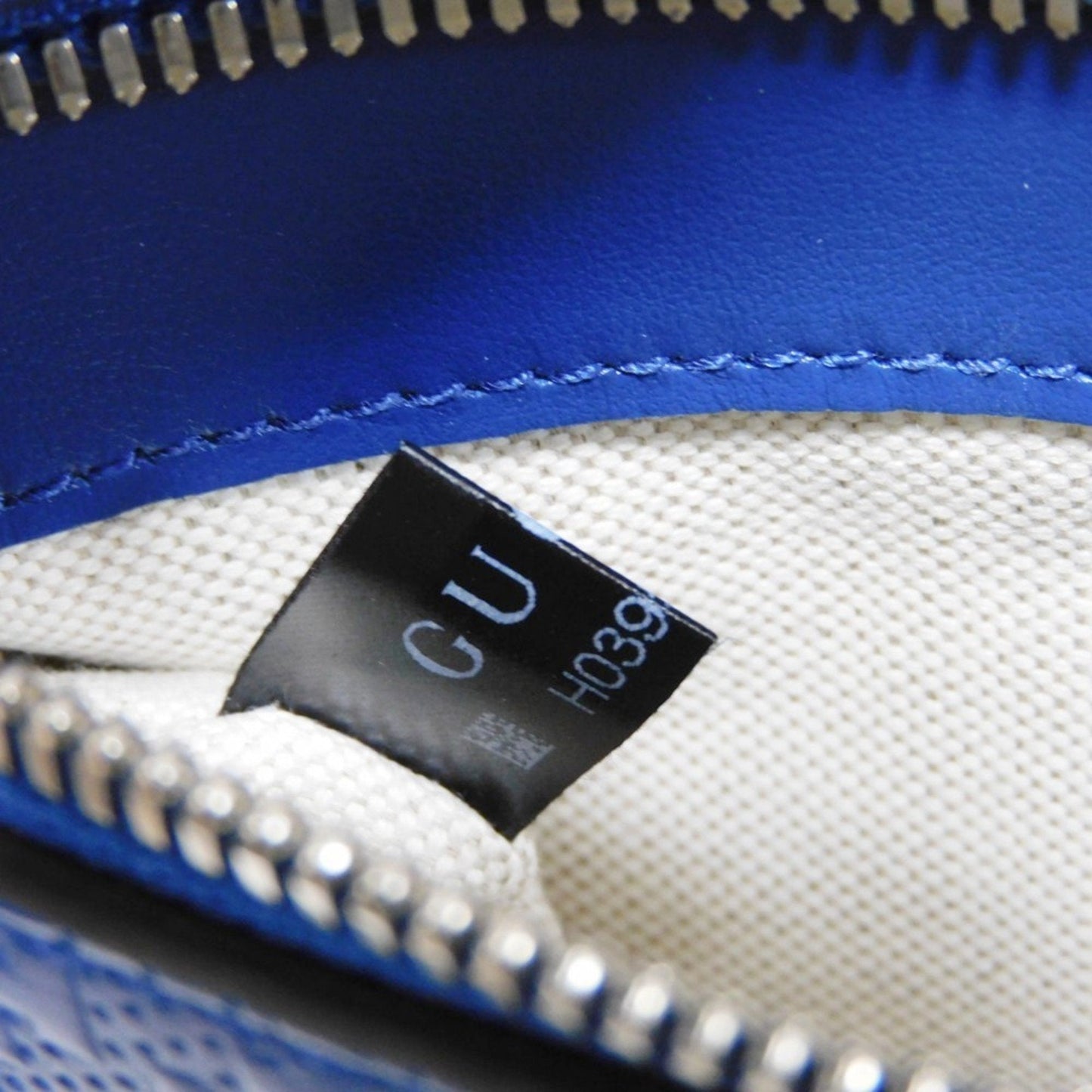Gucci Blue Leather Shoulder Bag Sling Bag