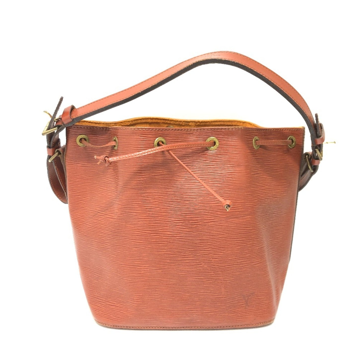 Louis Vuitton Brown Leather Shoulder Bag