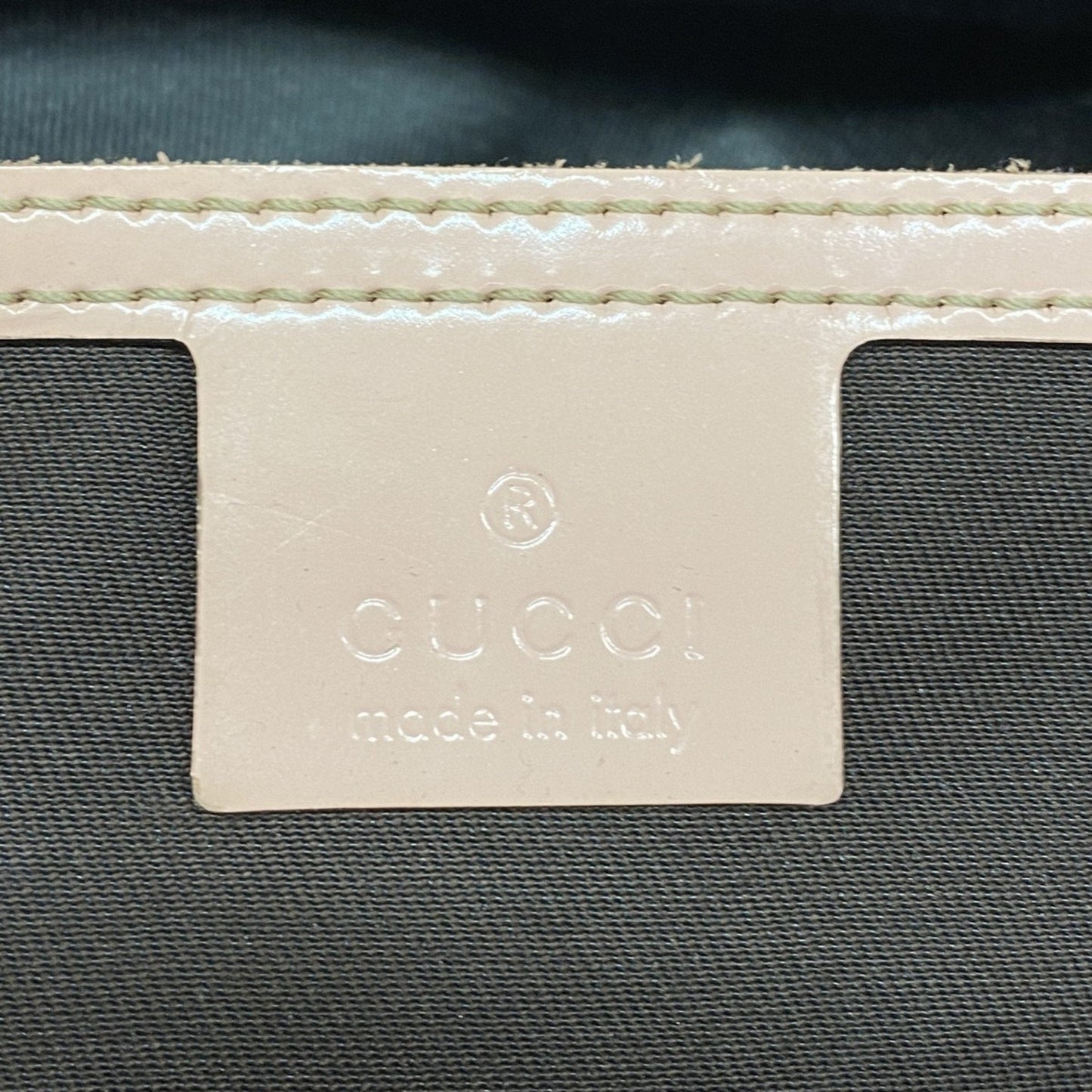 Gucci Brown Pink Pvc Tote Bag