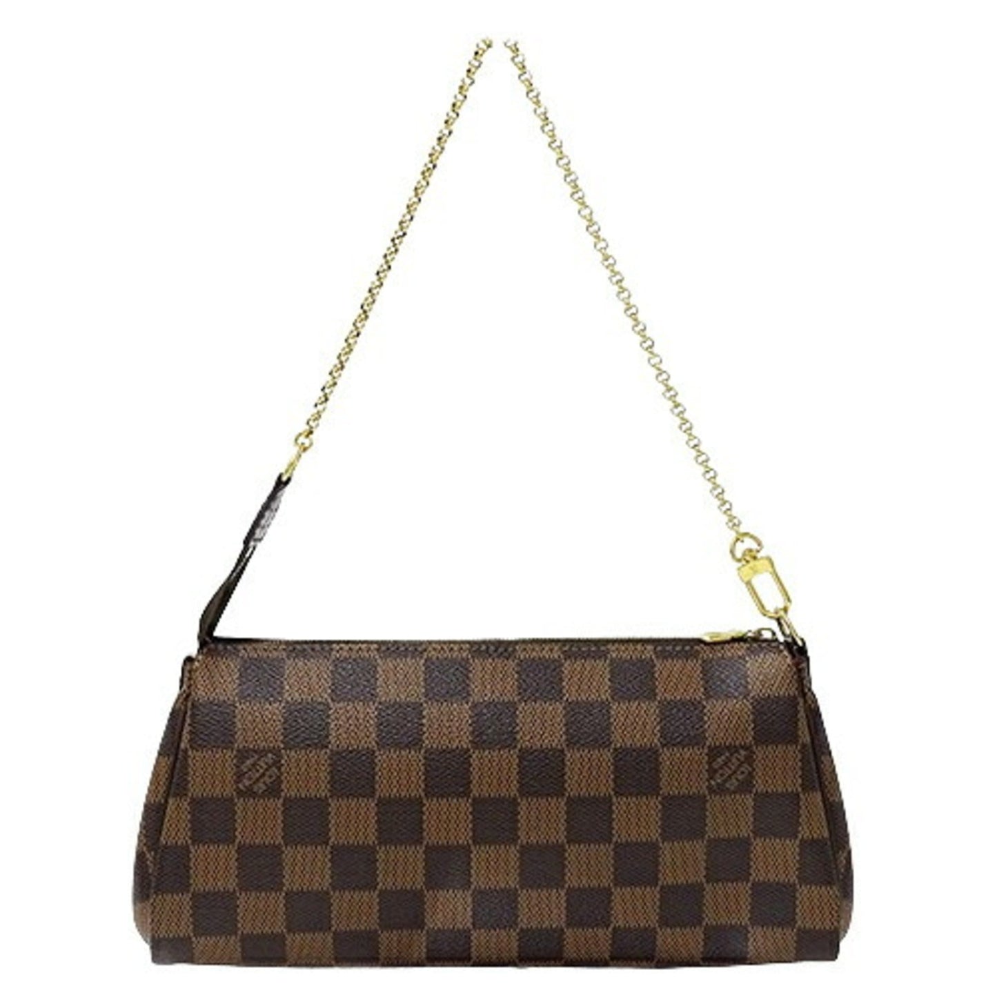 Louis Vuitton Brown Damier Canvas Ebene Damier Canvas Handbag Pouch Shoulder Bag
