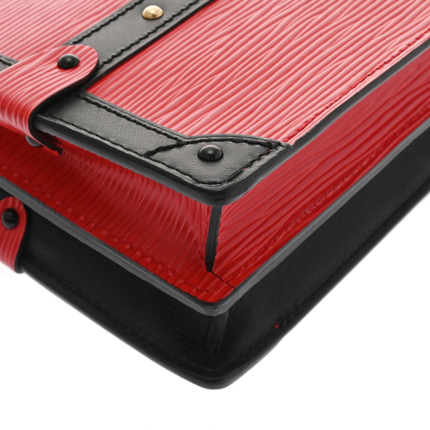 Louis Vuitton Noir Rouge Epi Leather Shoulder Bag