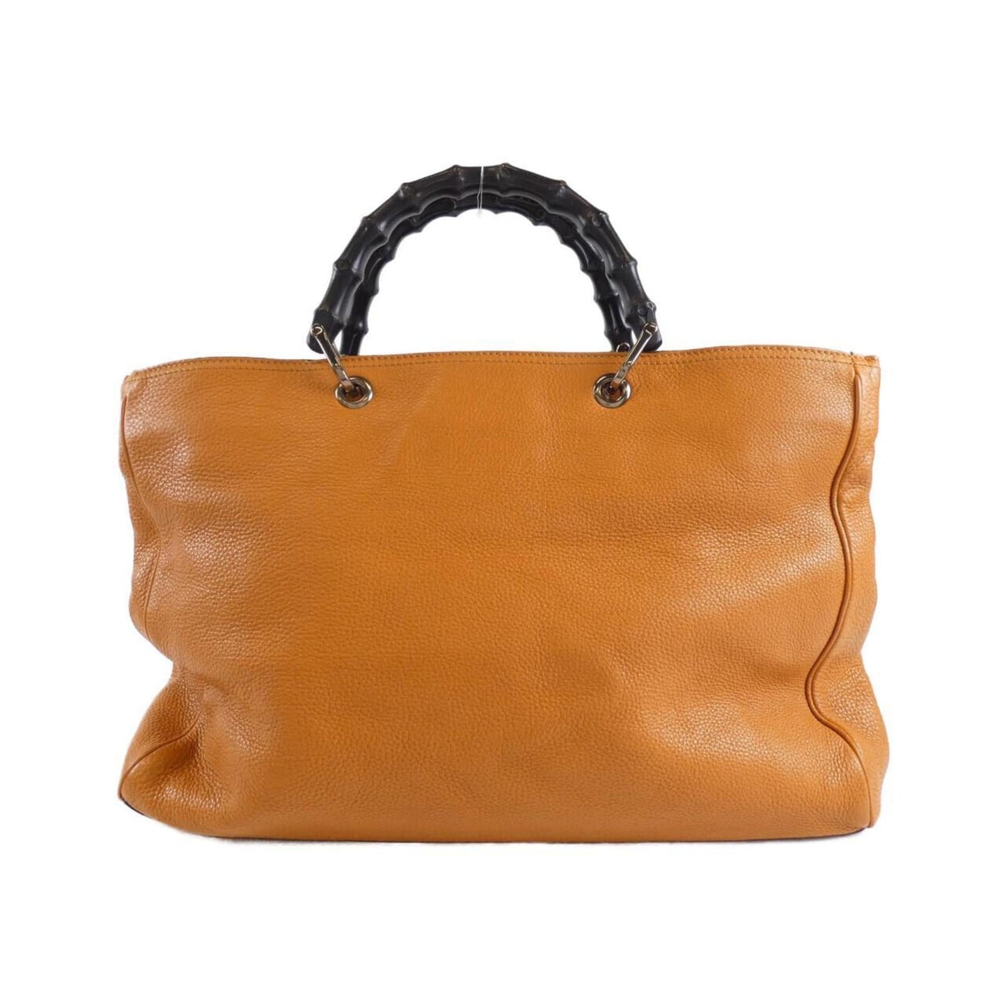 Gucci Orange Leather Handbag